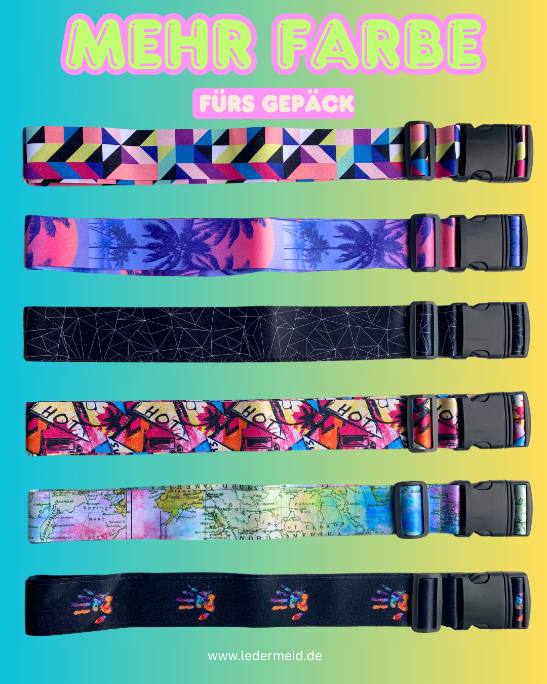 Koffergurte KG05 (Stoff) von FRANKY