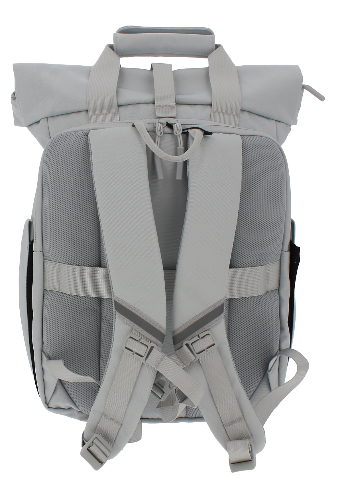 FRANKY Rolltop-Rucksack Schwarz – Funktionales Design für Alltag und Freizeit