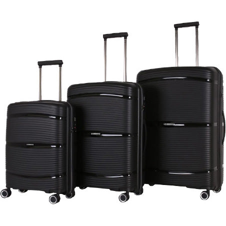 FRANKY Hartschalenkoffer Trolley | 4 Rollen | Polypropylen-Material | TSA-Schloss | Größen: S / M / L | stylisch -PP11