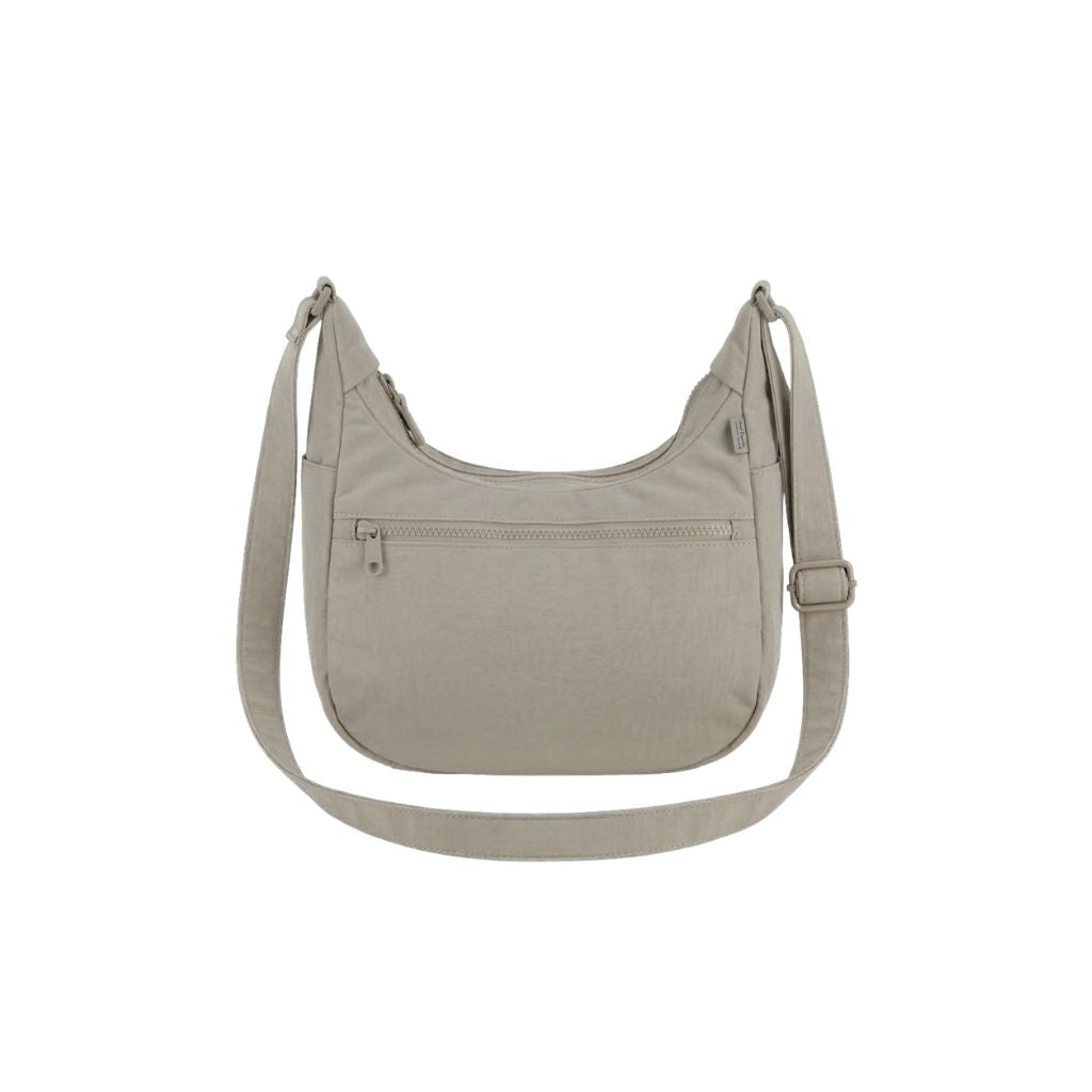 PRATO Umhängetasche Crossbody Damen Mittelgroß mit 3 Fächern mit vertellbar Gurt
