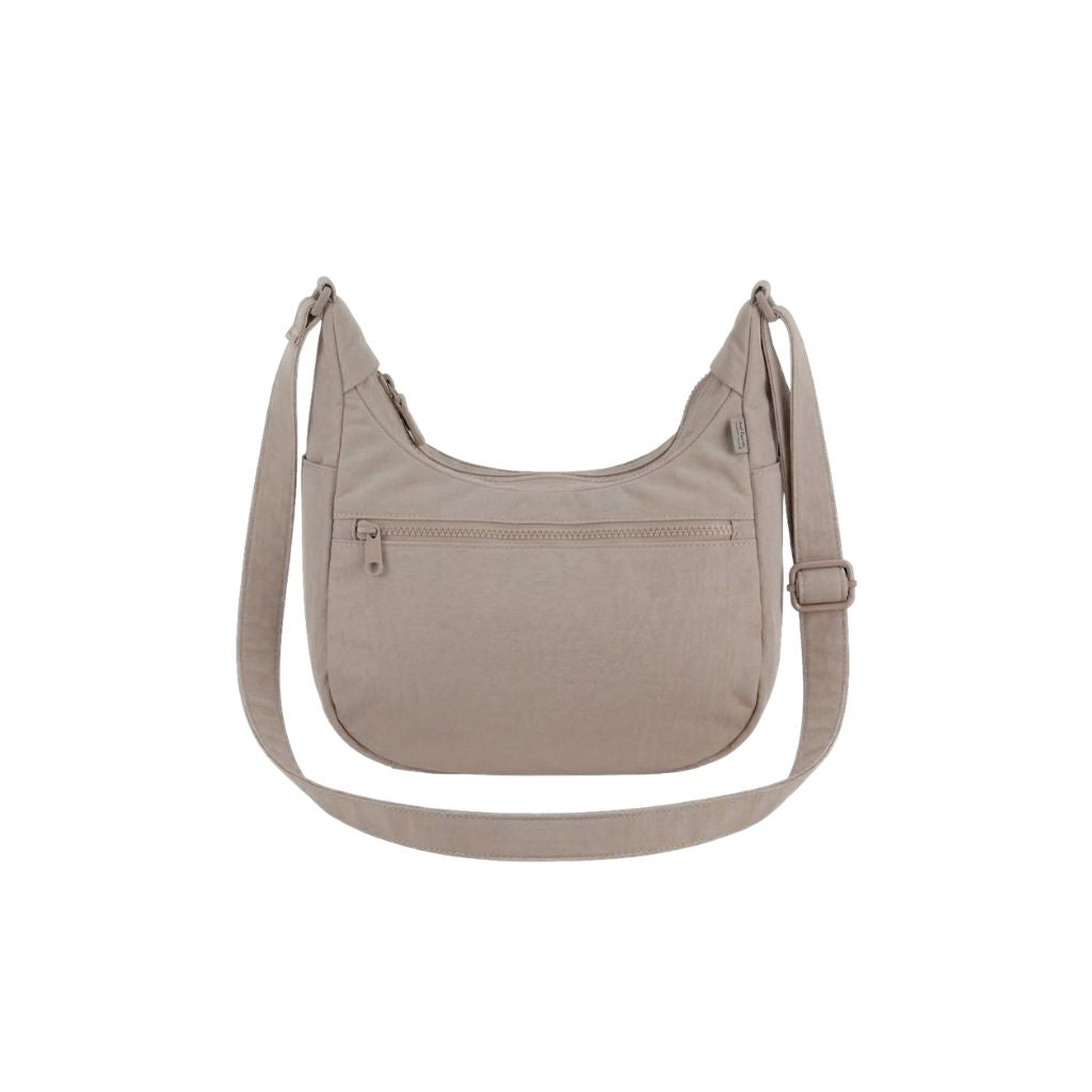 PRATO Umhängetasche Crossbody Damen Mittelgroß mit 3 Fächern mit vertellbar Gurt