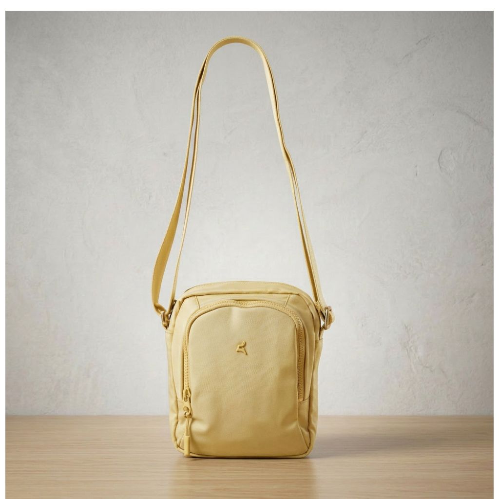 PRATO Unisex Umhängetasche/Crossbody mit 3 Fächern mit verstellbar Gurt