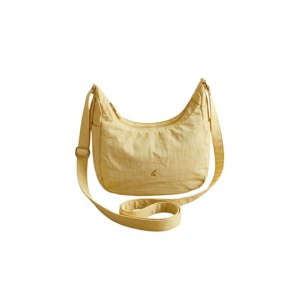 PRATO Umhängetasche Crossbody Damen Mittelgroß mit 3 Fächern mit vertellbar Gurt