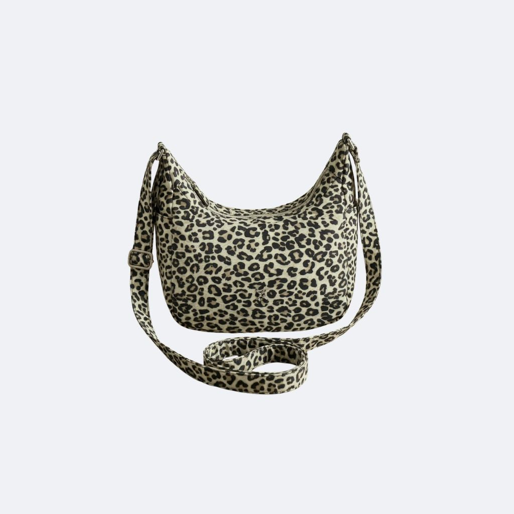 PRATO Umhängetasche Crossbody Damen Mittelgroß mit 3 Fächern mit vertellbar Gurt