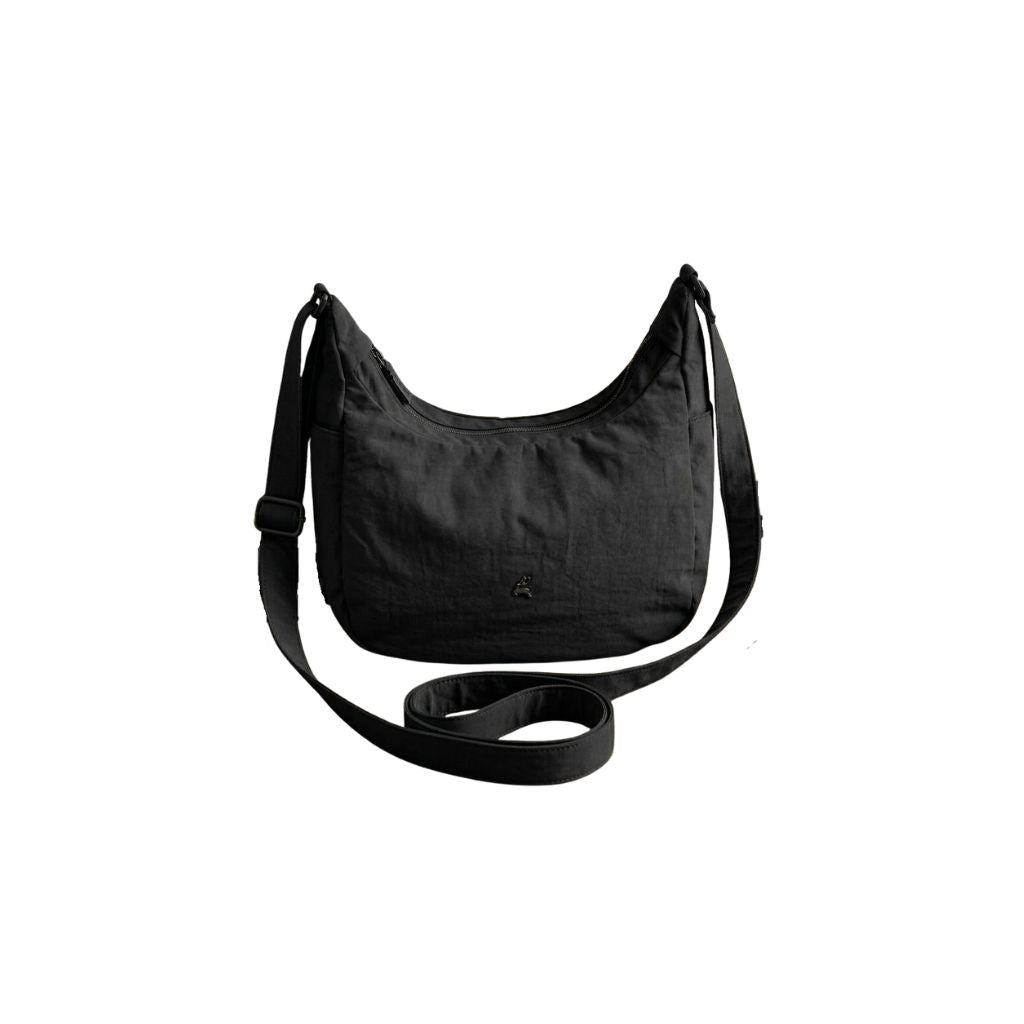 PRATO Umhängetasche Crossbody Damen Mittelgroß mit 3 Fächern mit vertellbar Gurt