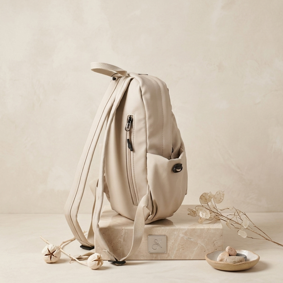 FRANKY Mini Rucksack Damen, Klein Rucksack ,  Für Frauen & Mädchen im Alltag & auf Reisen