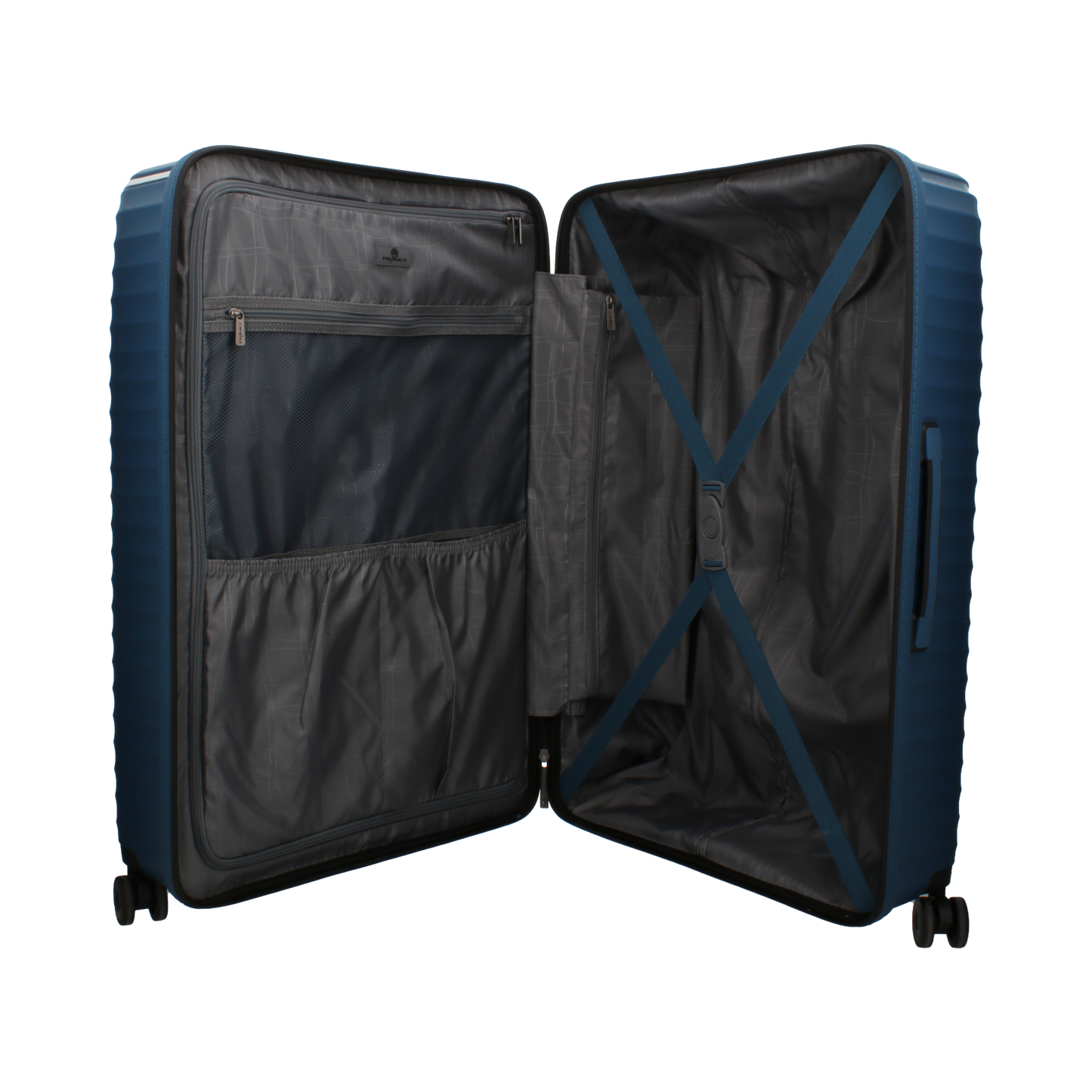FRANKY Koffer Trolley | 360° Rollen  | Hohe Stabilität | TSA-Schloss | Größen: S / M / L | in vielen Farben -PP13