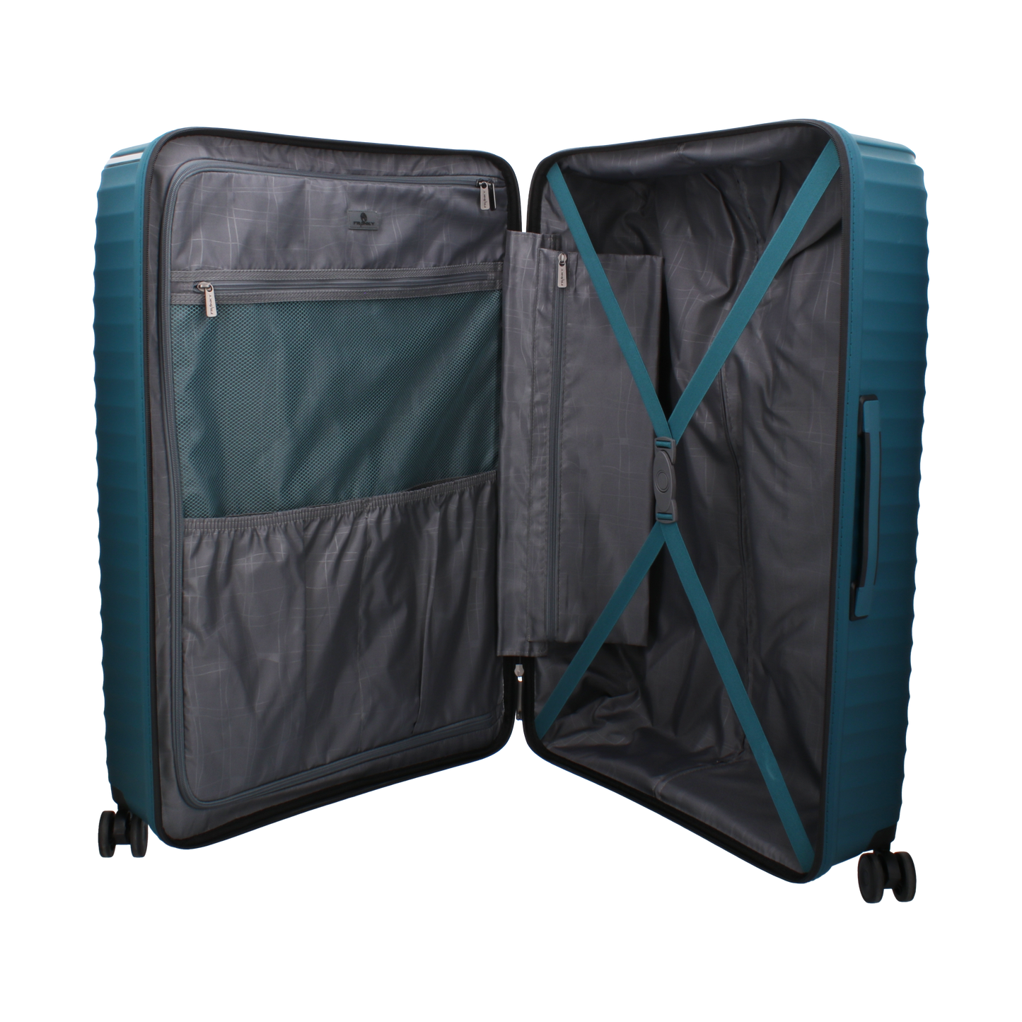 FRANKY Koffer Trolley | 360° Rollen  | Hohe Stabilität | TSA-Schloss | Größen: S / M / L | in vielen Farben -PP13