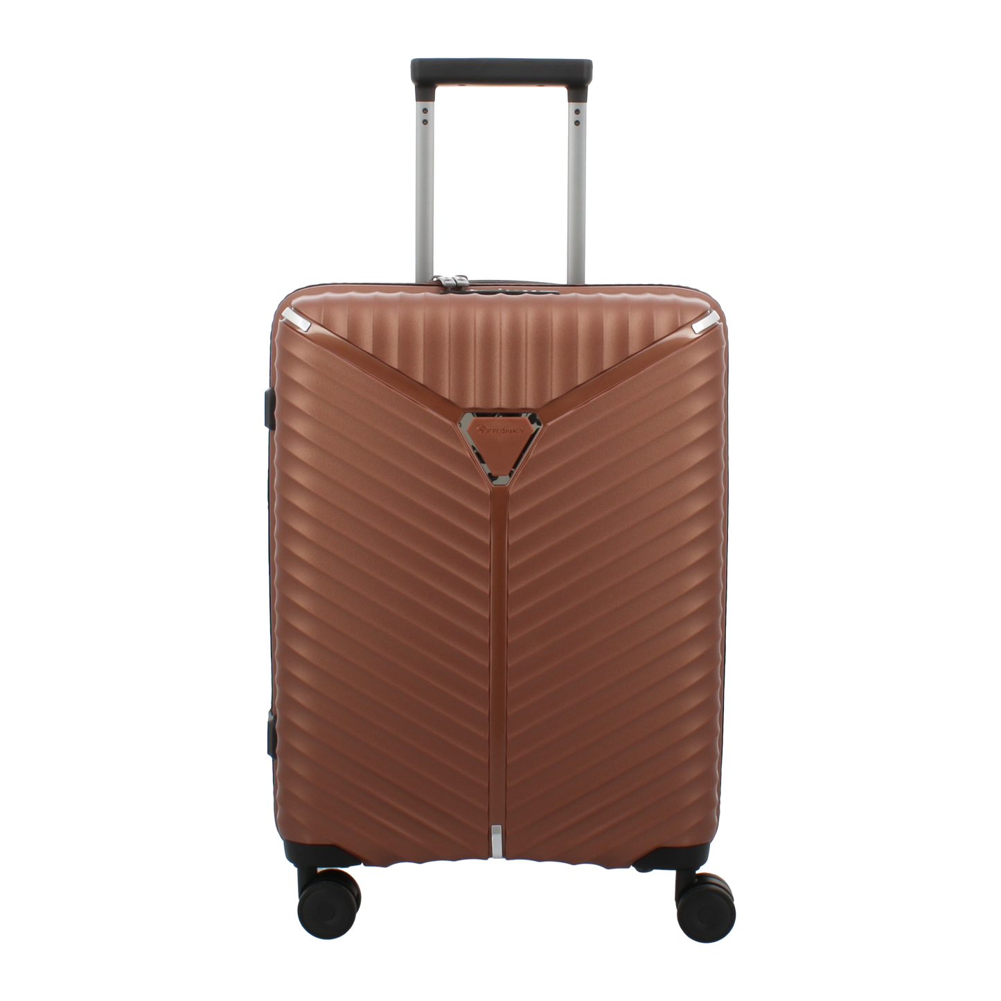 FRANKY Koffer Trolley | 360° Rollen  | Hohe Stabilität | TSA-Schloss | Größen: S / M / L | in vielen Farben -PP13