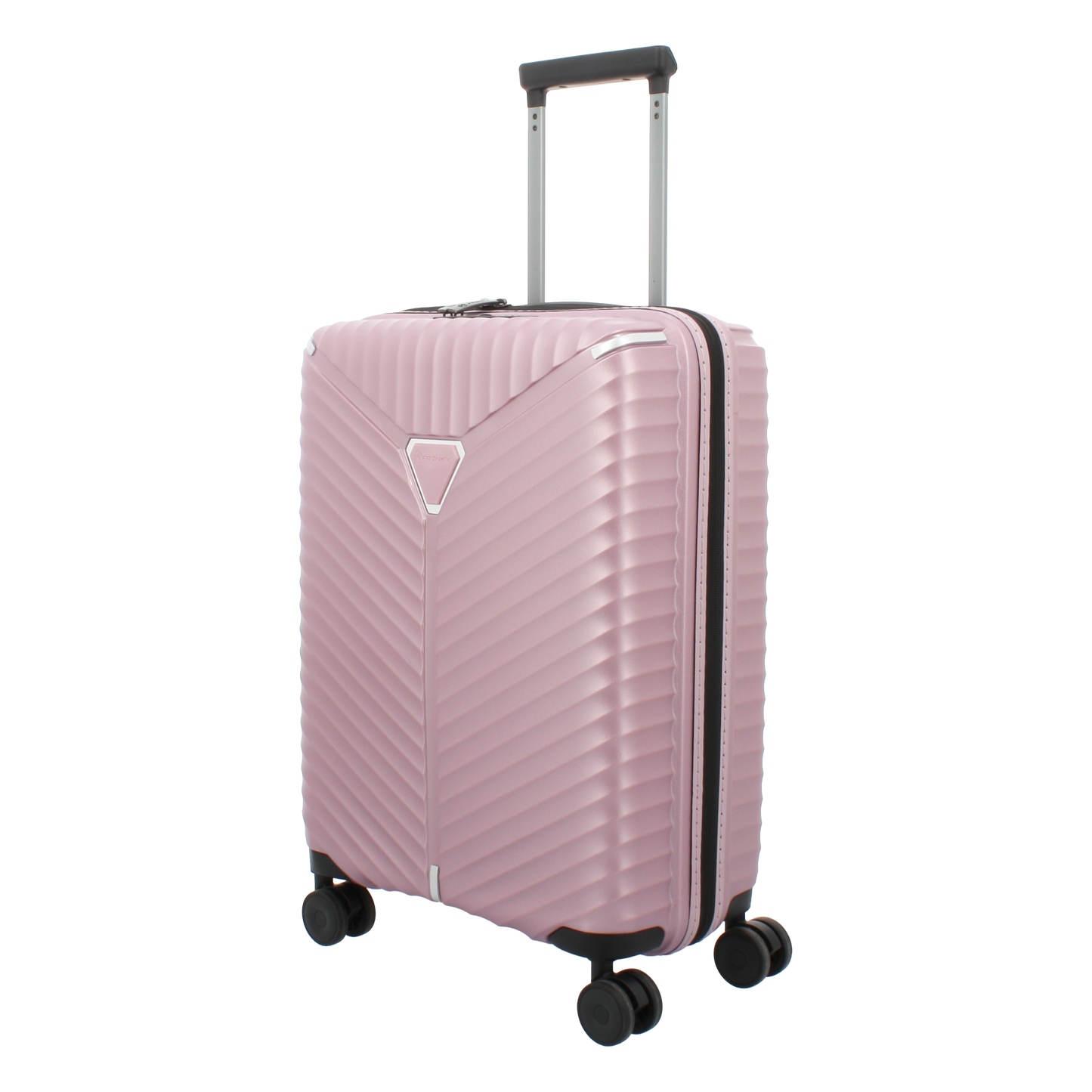FRANKY Koffer Trolley | 360° Rollen  | Hohe Stabilität | TSA-Schloss | Größen: S / M / L | in vielen Farben -PP13