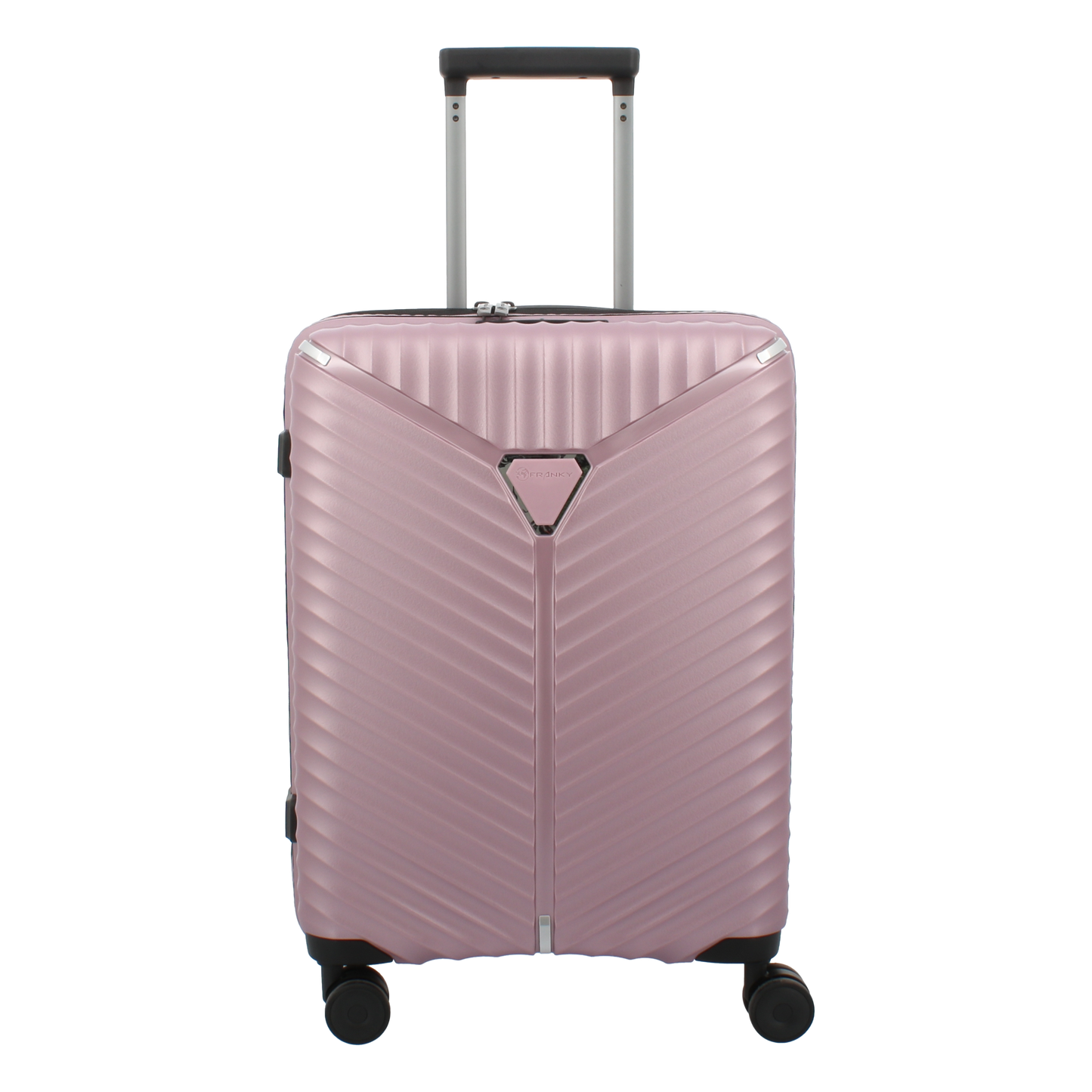 FRANKY Koffer Trolley | 360° Rollen  | Hohe Stabilität | TSA-Schloss | Größen: S / M / L | in vielen Farben -PP13
