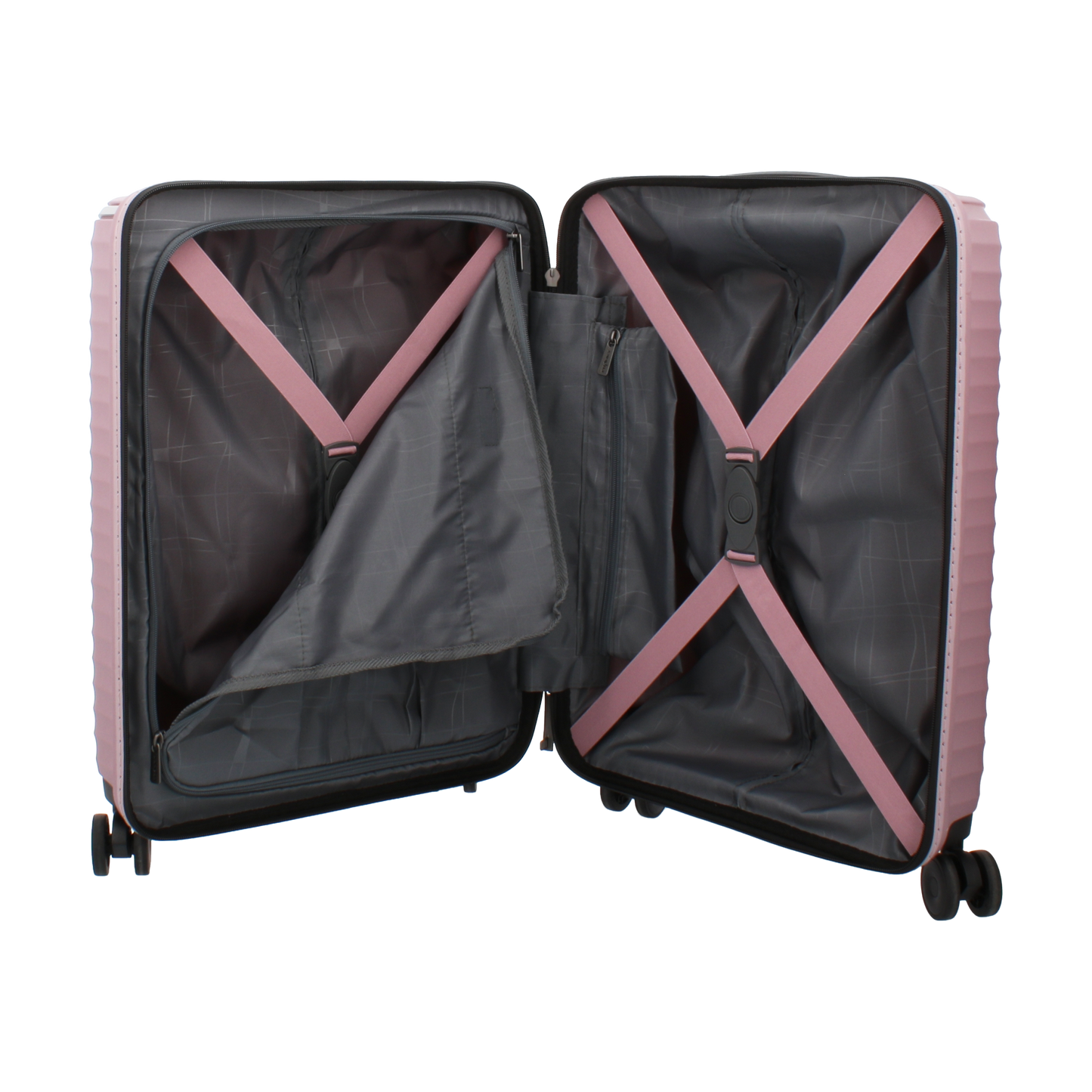FRANKY Koffer Trolley | 360° Rollen  | Hohe Stabilität | TSA-Schloss | Größen: S / M / L | in vielen Farben -PP13