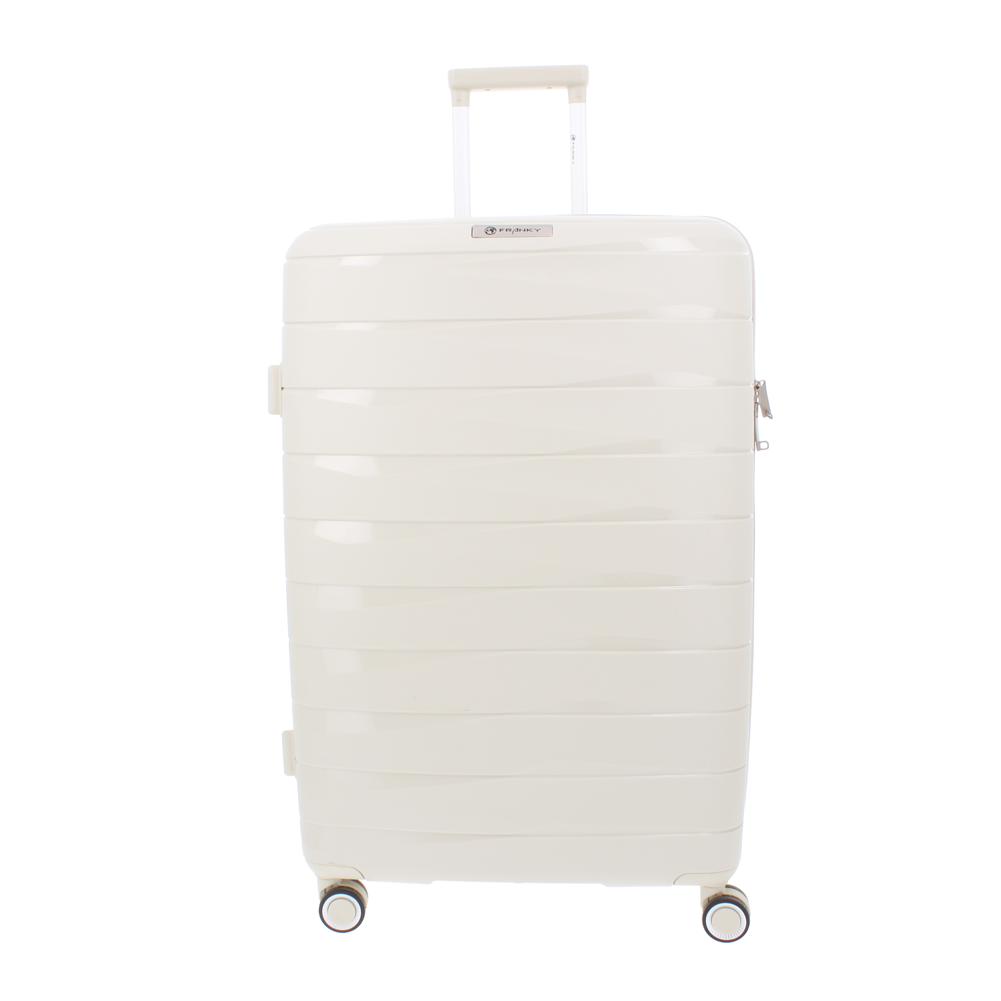 FRANKY Koffer Trolley | 4x 360° Rollen | Leicht | TSA-Schloss | Größen: S / M / L | modern -PP16