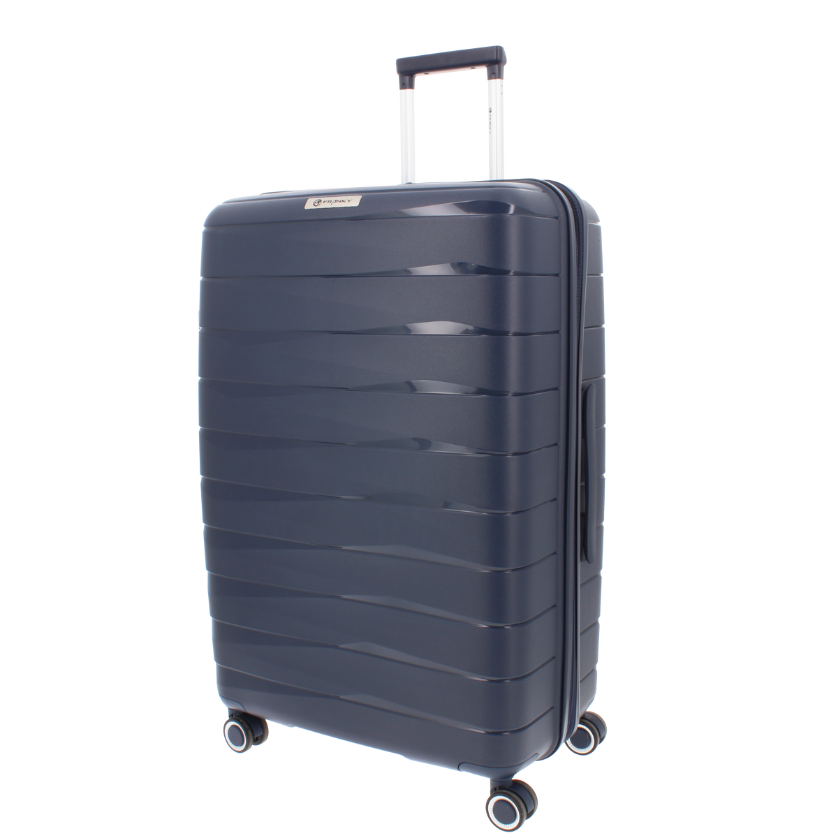 FRANKY Koffer Trolley | 4x 360° Rollen | Leicht | TSA-Schloss | Größen: S / M / L | modern -PP16