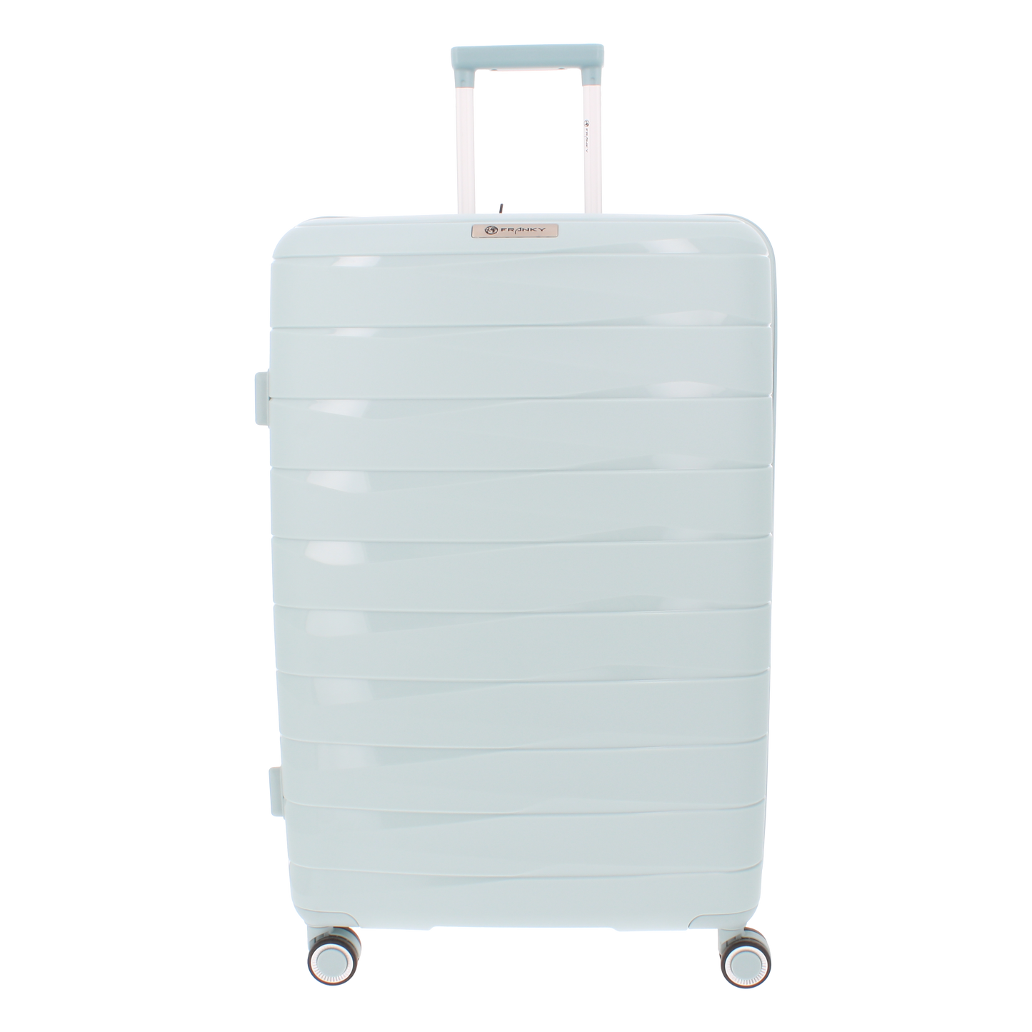 FRANKY Koffer Trolley | 4x 360° Rollen | Leicht | TSA-Schloss | Größen: S / M / L | modern -PP16