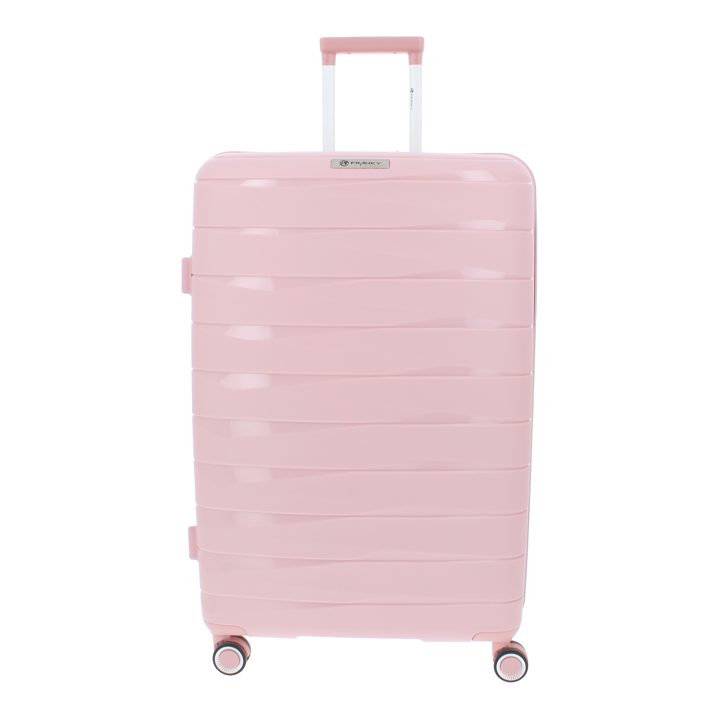 FRANKY Koffer Trolley | 4x 360° Rollen | Leicht | TSA-Schloss | Größen: S / M / L | modern -PP16