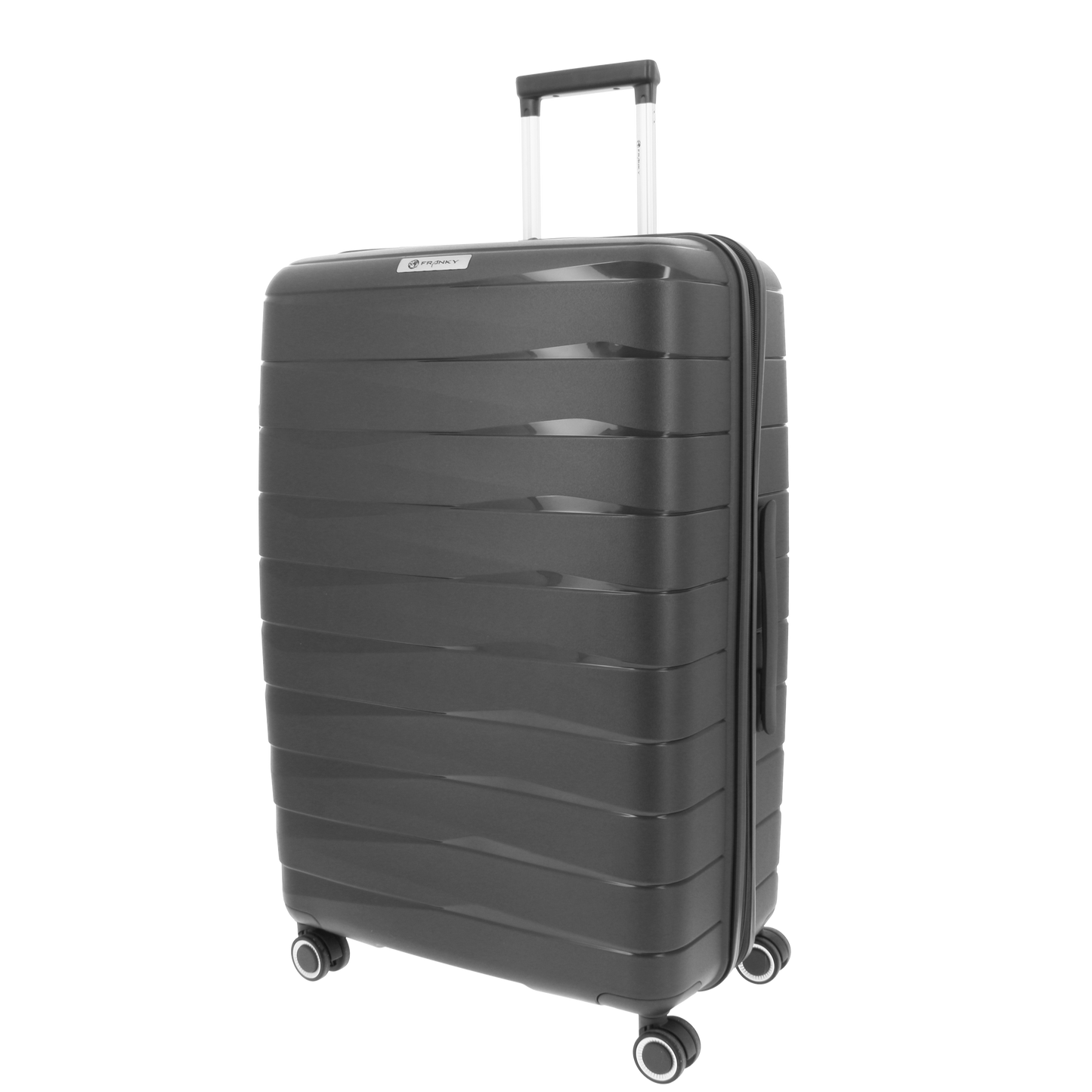 FRANKY Koffer Trolley | 4x 360° Rollen | Leicht | TSA-Schloss | Größen: S / M / L | modern -PP16