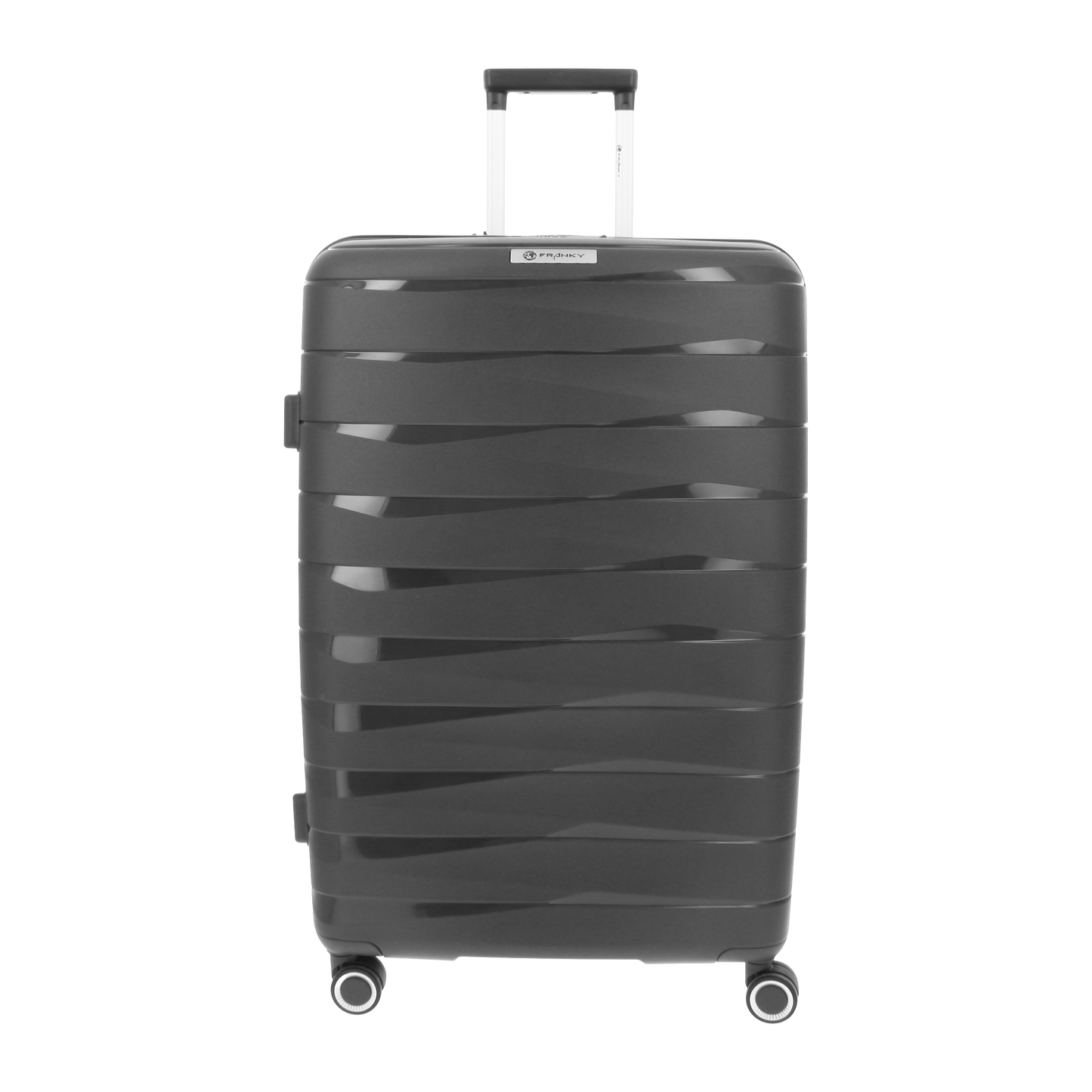 FRANKY Koffer Trolley | 4x 360° Rollen | Leicht | TSA-Schloss | Größen: S / M / L | modern -PP16