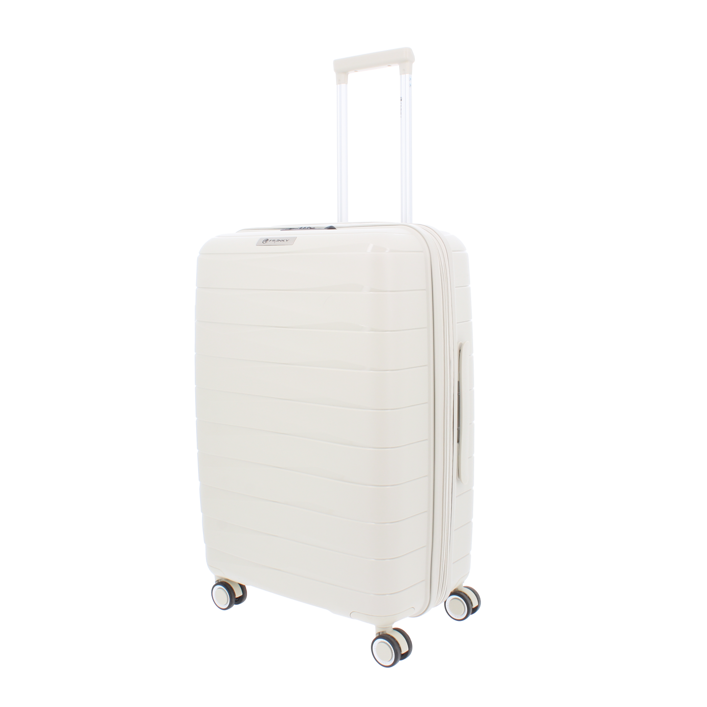 FRANKY Koffer Trolley | 4x 360° Rollen | Leicht | TSA-Schloss | Größen: S / M / L | modern -PP16