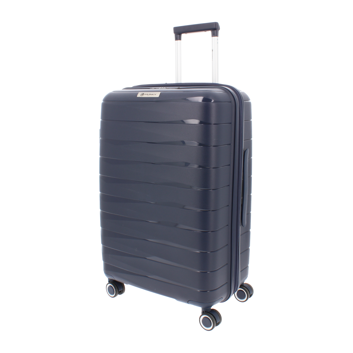 FRANKY Koffer Trolley | 4x 360° Rollen | Leicht | TSA-Schloss | Größen: S / M / L | modern -PP16