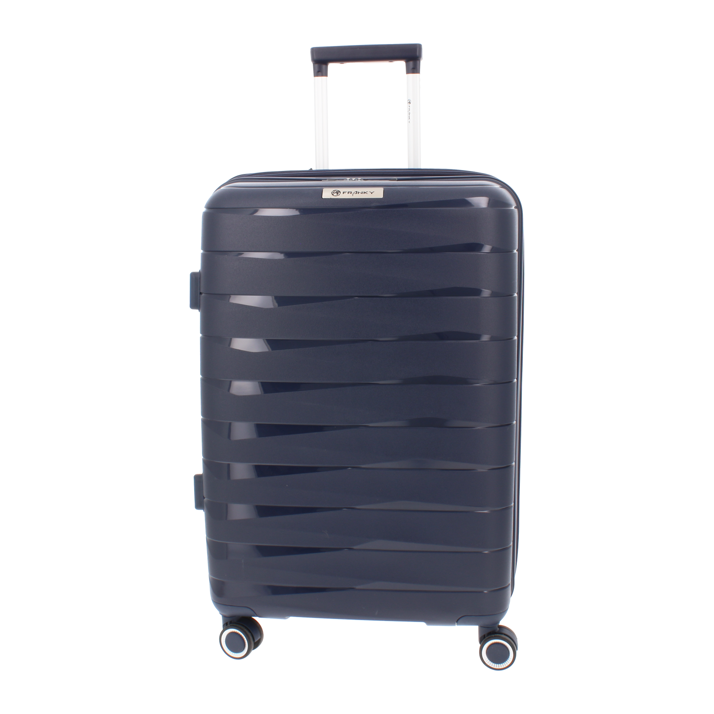 FRANKY Koffer Trolley | 4x 360° Rollen | Leicht | TSA-Schloss | Größen: S / M / L | modern -PP16
