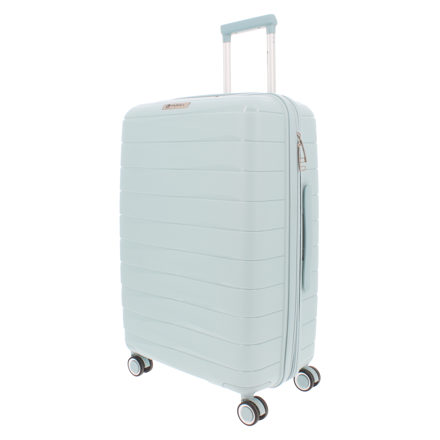 FRANKY Koffer Trolley | 4x 360° Rollen | Leicht | TSA-Schloss | Größen: S / M / L | modern -PP16