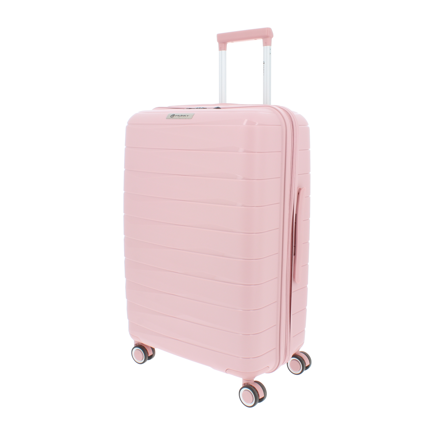 FRANKY Koffer Trolley | 4x 360° Rollen | Leicht | TSA-Schloss | Größen: S / M / L | modern -PP16