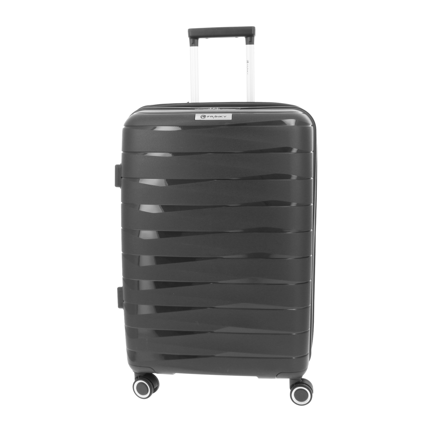 FRANKY Koffer Trolley | 4x 360° Rollen | Leicht | TSA-Schloss | Größen: S / M / L | modern -PP16