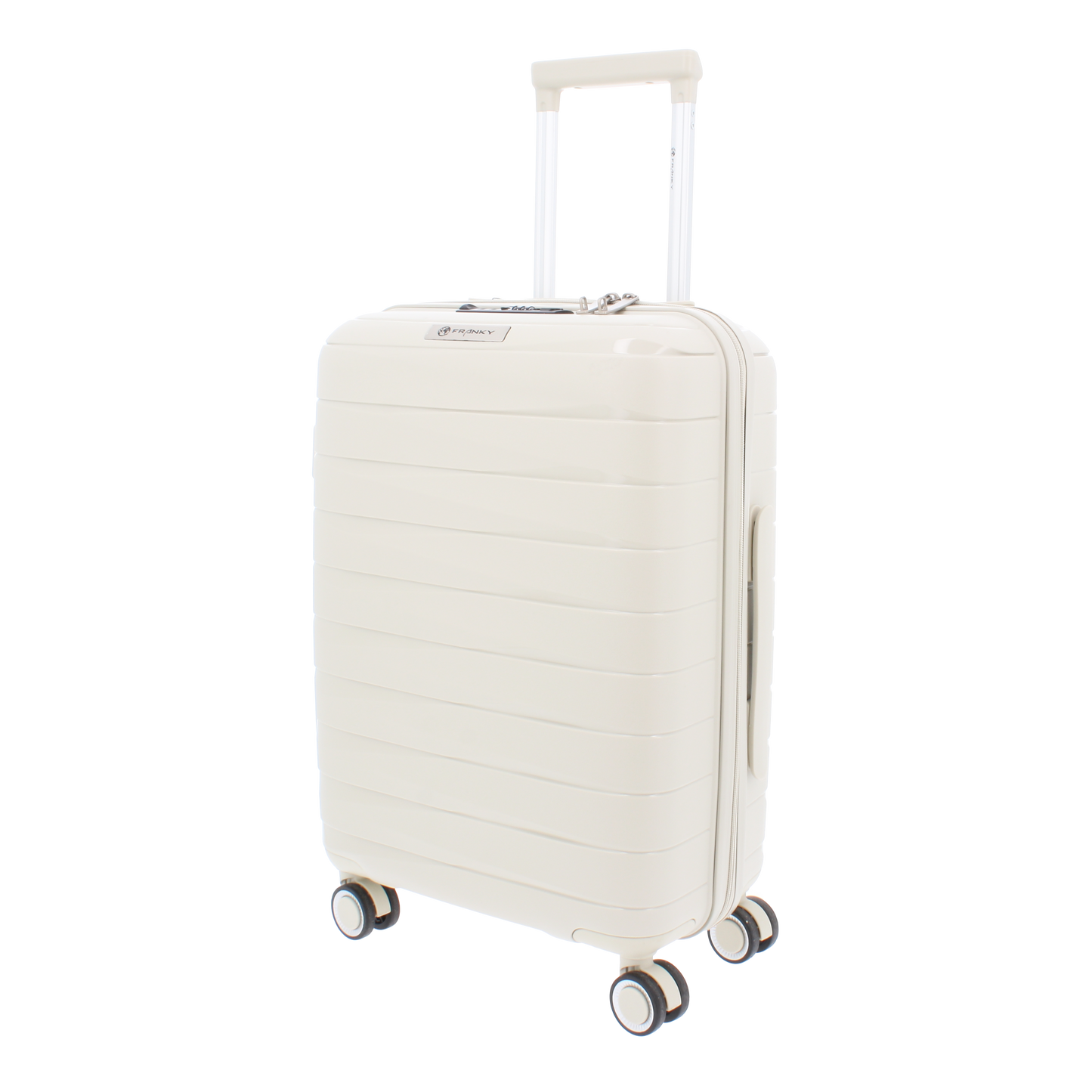 FRANKY Koffer Trolley | 4x 360° Rollen | Leicht | TSA-Schloss | Größen: S / M / L | modern -PP16