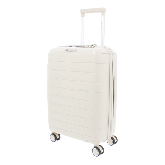FRANKY Koffer Trolley | 4x 360° Rollen | Leicht | TSA-Schloss | Größen: S / M / L | modern -PP16