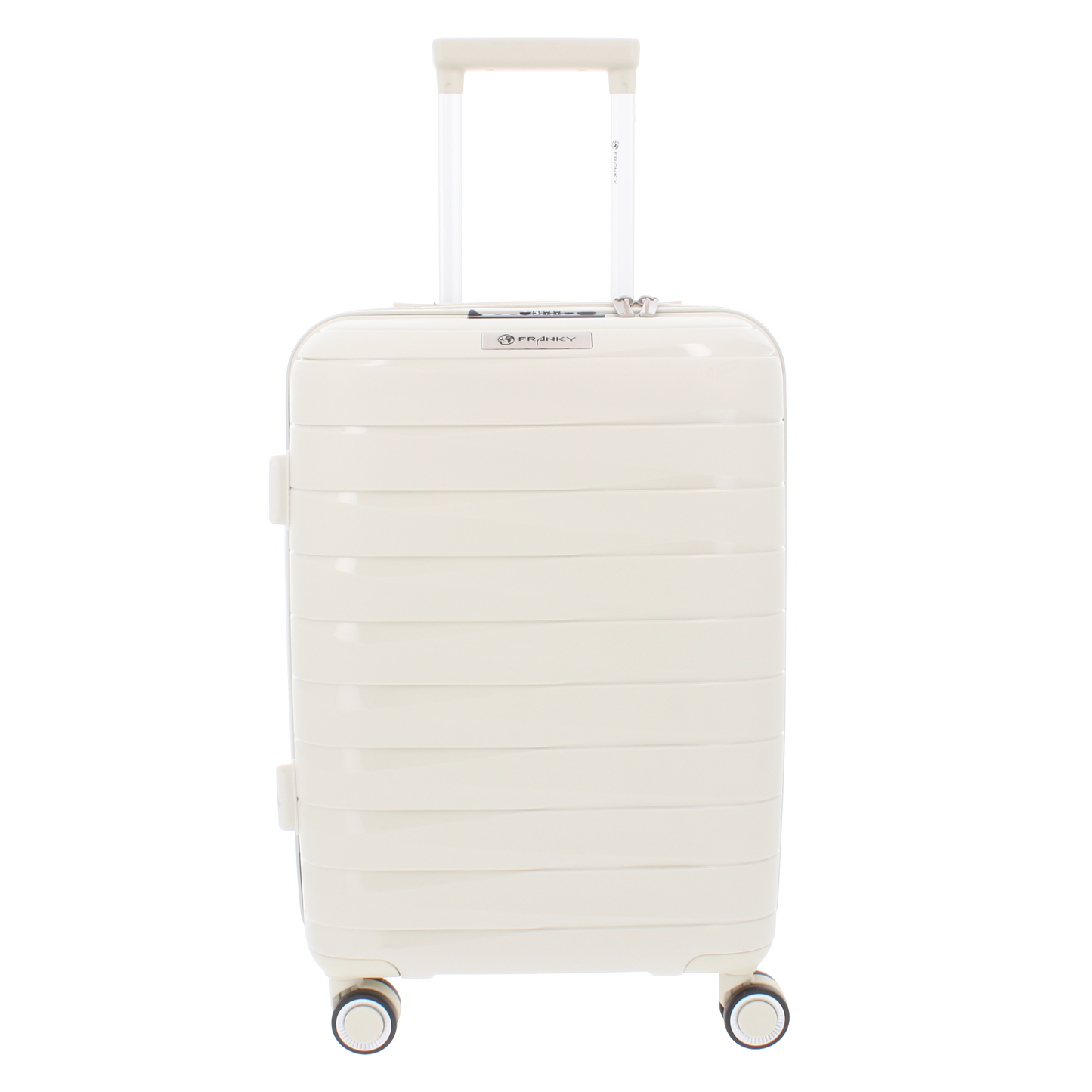 FRANKY Koffer Trolley | 4x 360° Rollen | Leicht | TSA-Schloss | Größen: S / M / L | modern -PP16