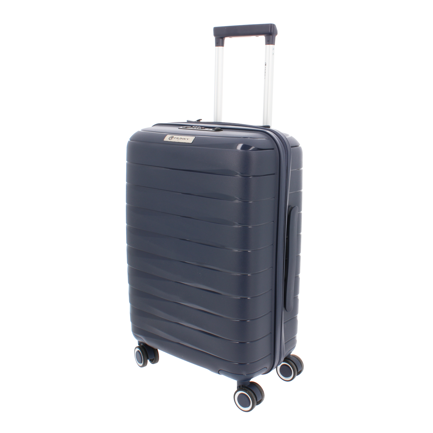 FRANKY Koffer Trolley | 4x 360° Rollen | Leicht | TSA-Schloss | Größen: S / M / L | modern -PP16