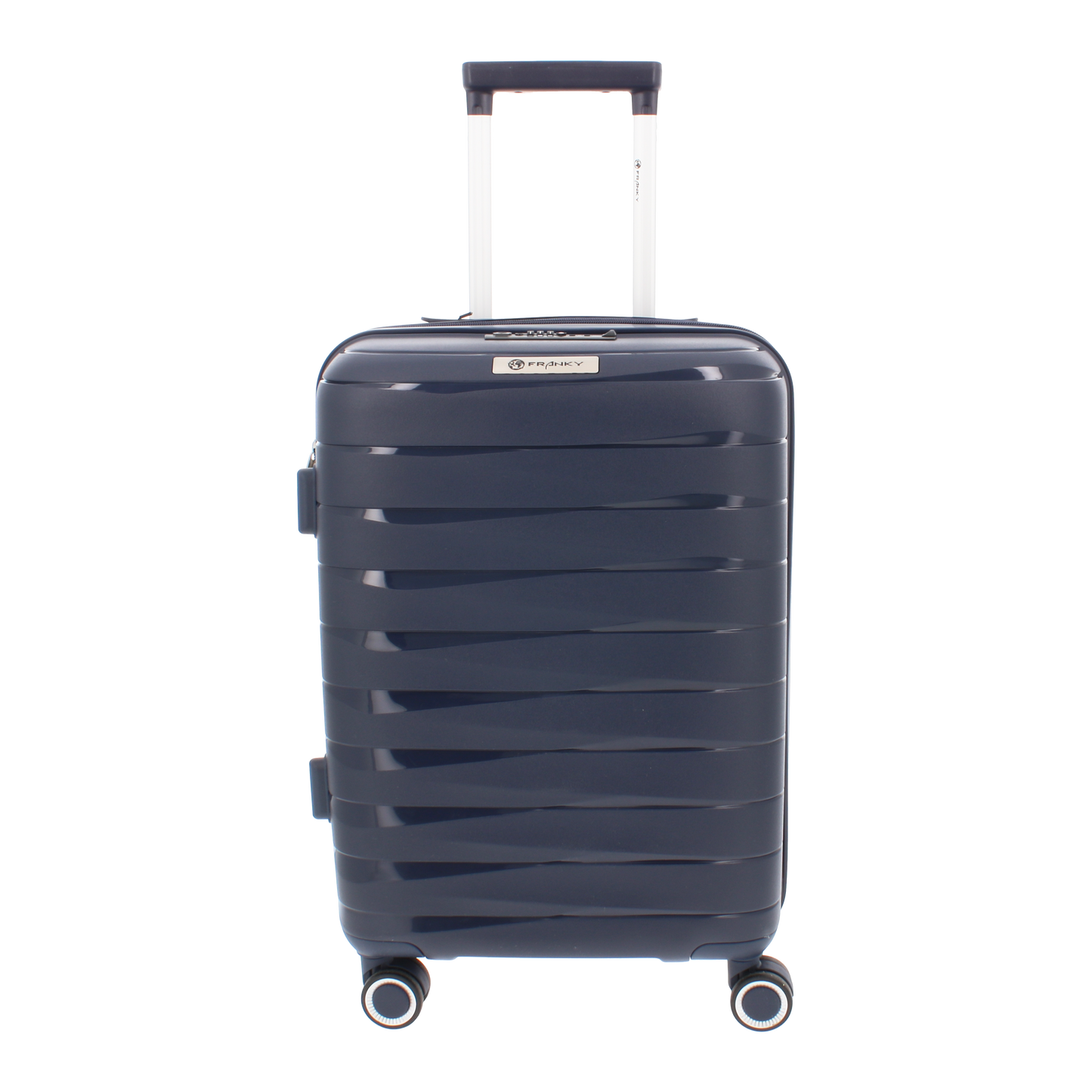 FRANKY Koffer Trolley | 4x 360° Rollen | Leicht | TSA-Schloss | Größen: S / M / L | modern -PP16