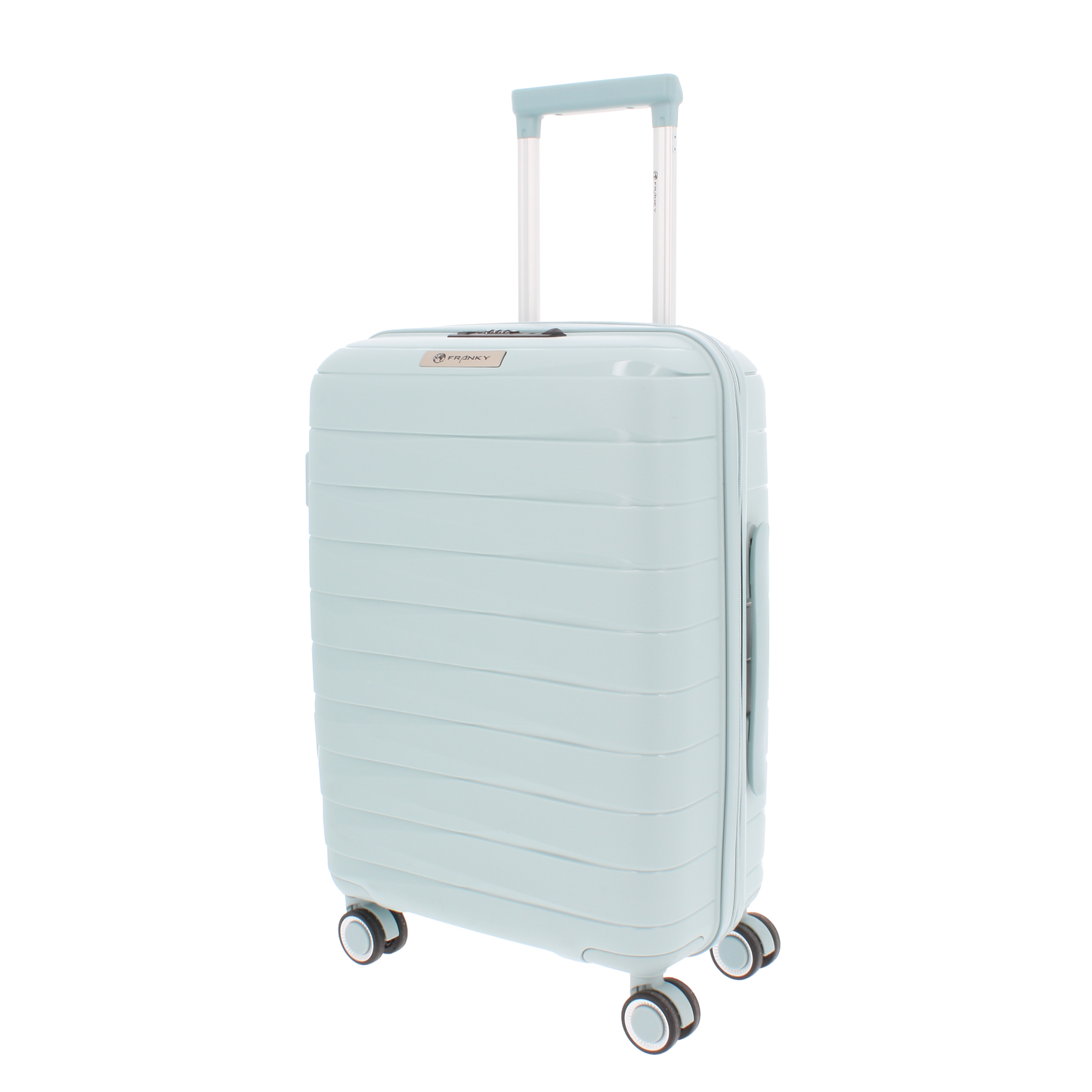 FRANKY Koffer Trolley | 4x 360° Rollen | Leicht | TSA-Schloss | Größen: S / M / L | modern -PP16