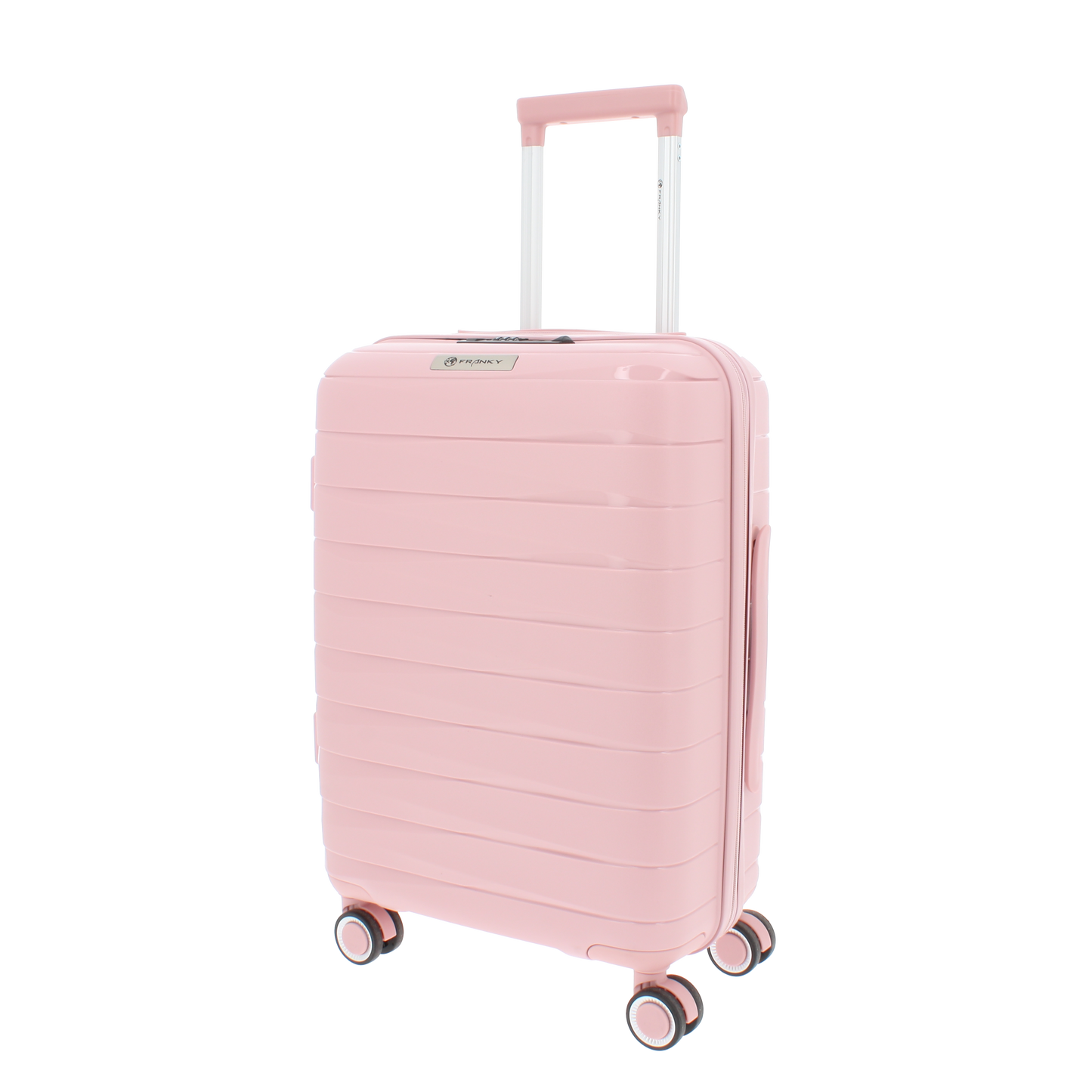 FRANKY Koffer Trolley | 4x 360° Rollen | Leicht | TSA-Schloss | Größen: S / M / L | modern -PP16