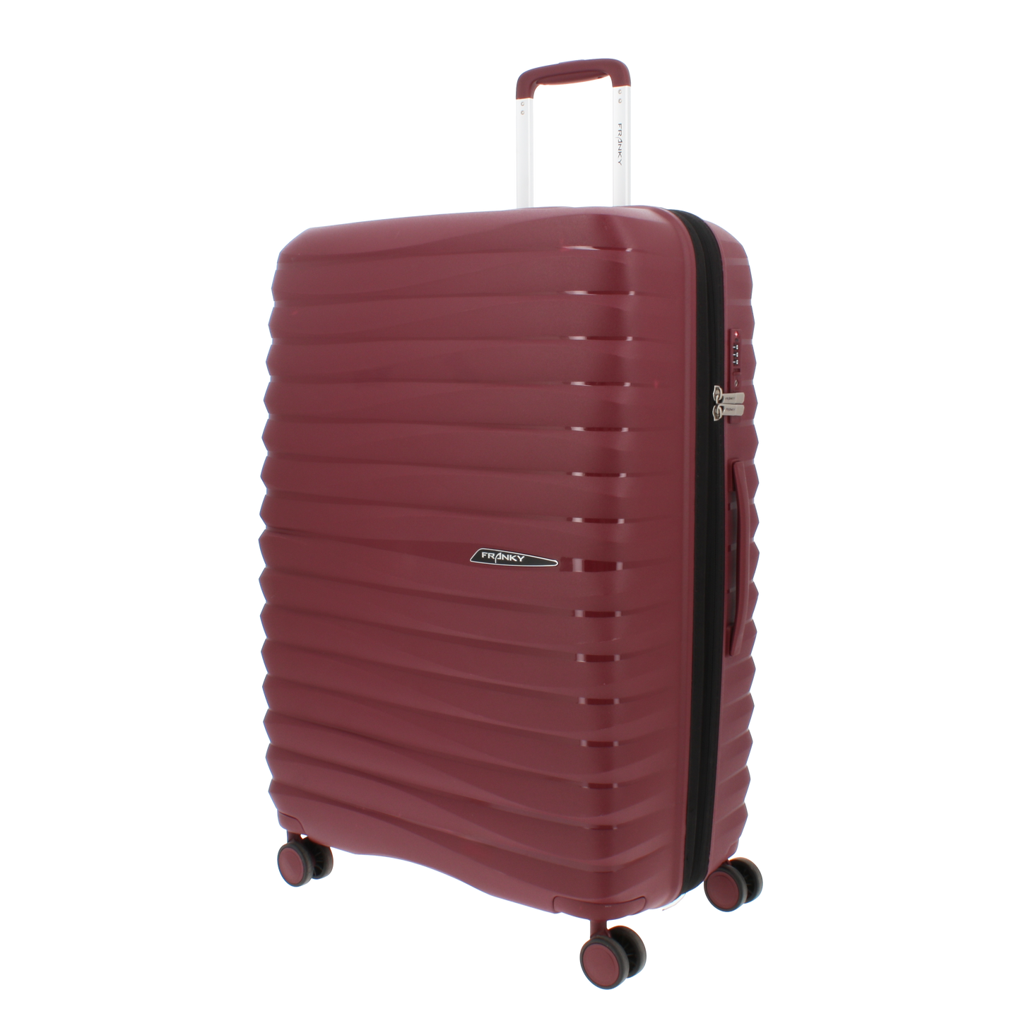 FRANKY Hartschalenkoffer Trolley | 360° Rollen  | Polypropylen-Material | TSA-Schloss | Größen: S / M / L | in vielen Farben -PP18