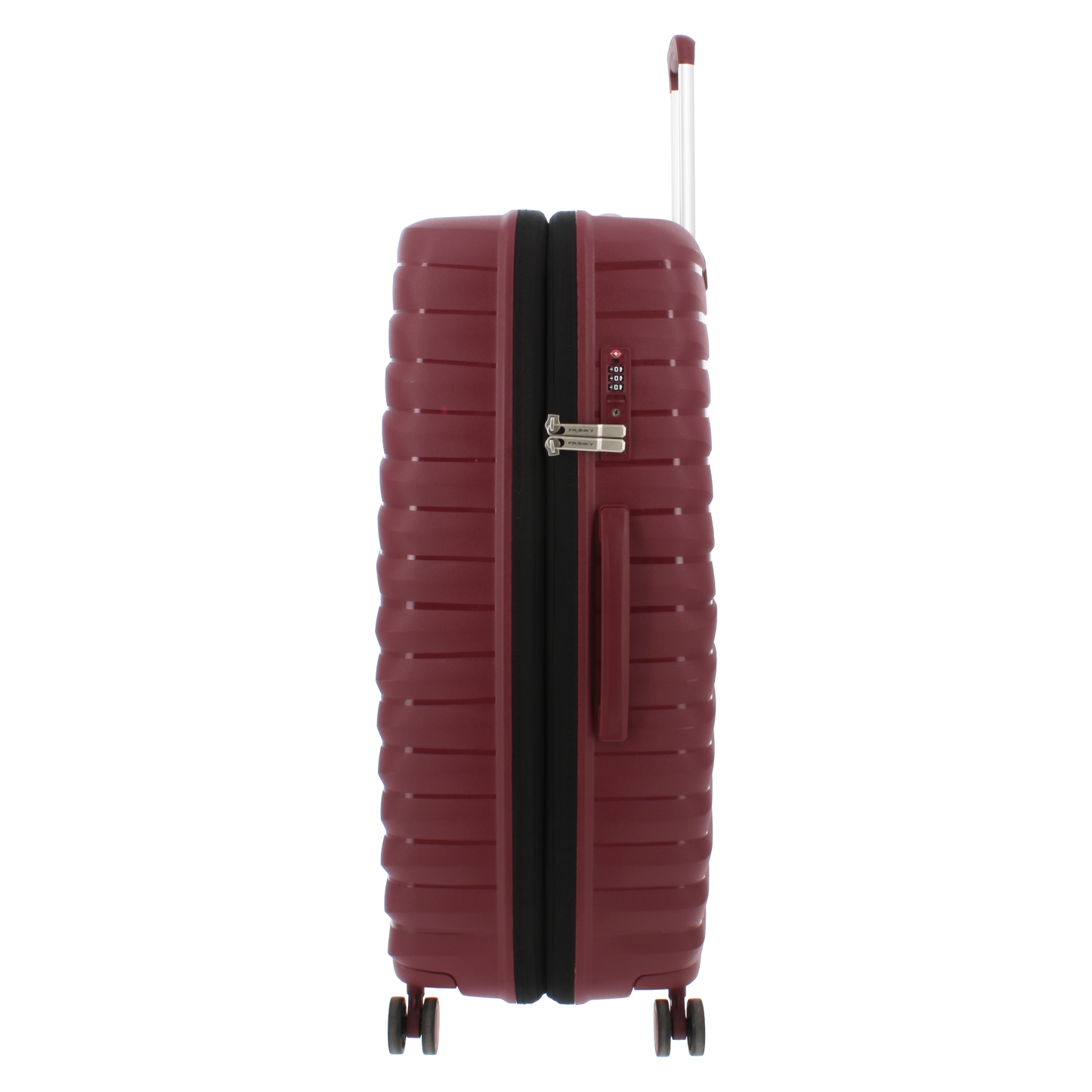 FRANKY Hartschalenkoffer Trolley | 360° Rollen  | Polypropylen-Material | TSA-Schloss | Größen: S / M / L | in vielen Farben -PP18