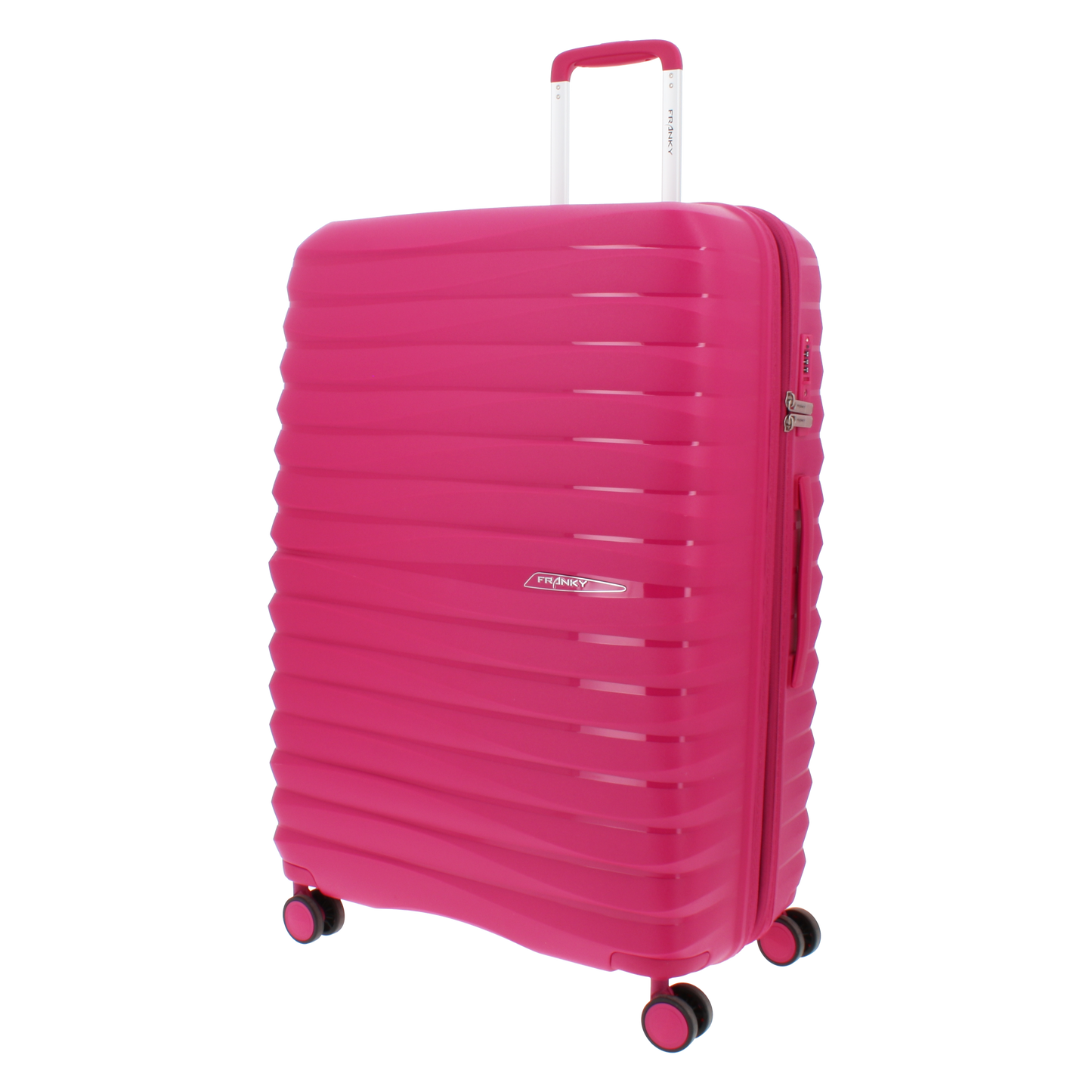 FRANKY Hartschalenkoffer Trolley | 360° Rollen  | Polypropylen-Material | TSA-Schloss | Größen: S / M / L | in vielen Farben -PP18