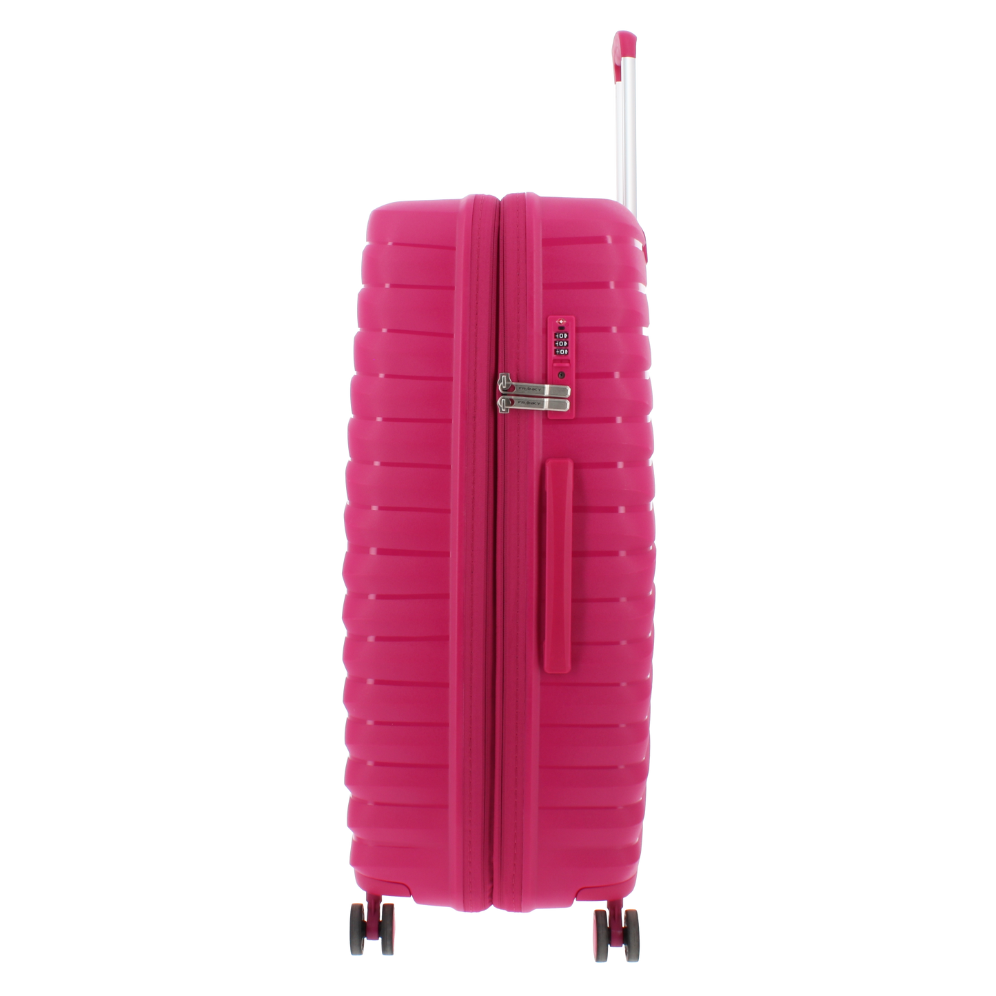 FRANKY Hartschalenkoffer Trolley | 360° Rollen  | Polypropylen-Material | TSA-Schloss | Größen: S / M / L | in vielen Farben -PP18