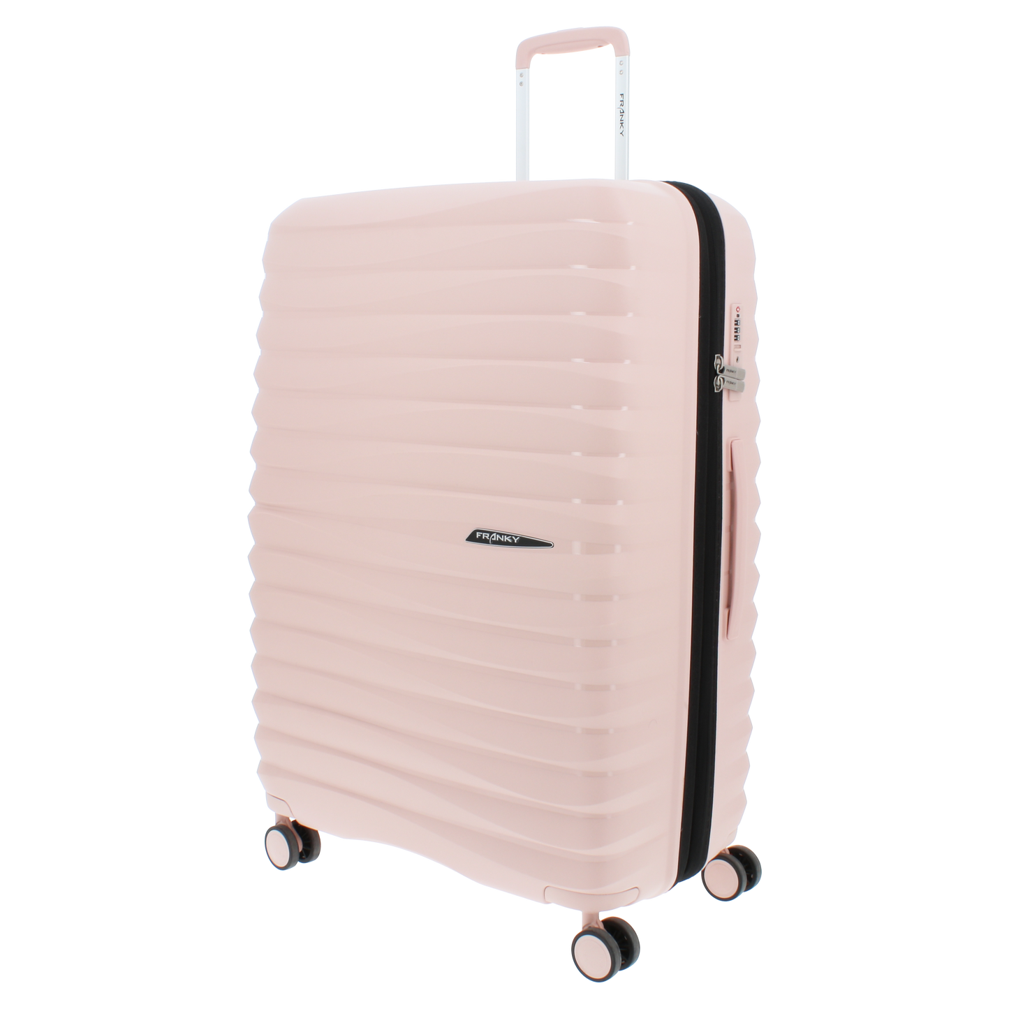 FRANKY Hartschalenkoffer Trolley | 360° Rollen  | Polypropylen-Material | TSA-Schloss | Größen: S / M / L | in vielen Farben -PP18