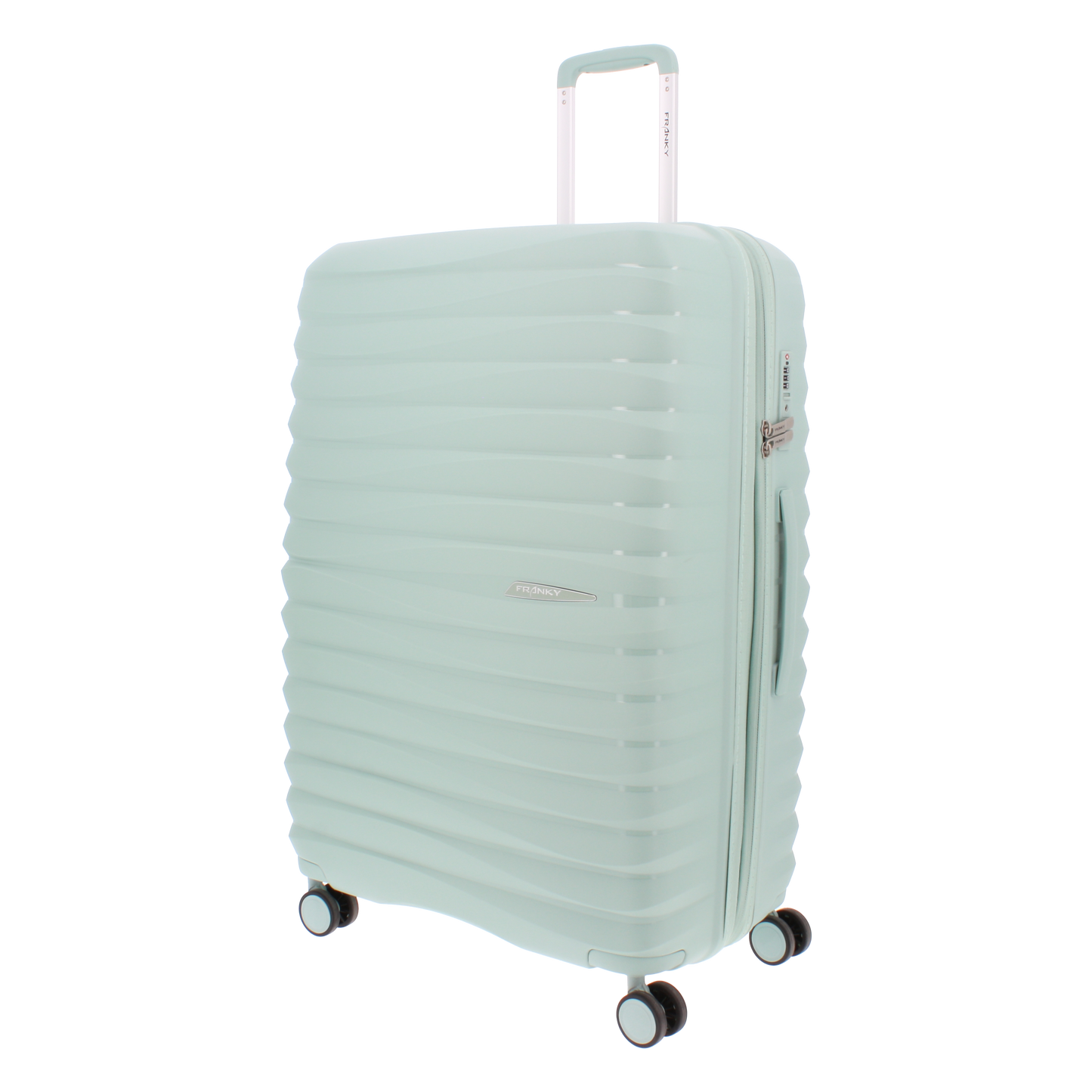 FRANKY Hartschalenkoffer Trolley | 360° Rollen  | Polypropylen-Material | TSA-Schloss | Größen: S / M / L | in vielen Farben -PP18