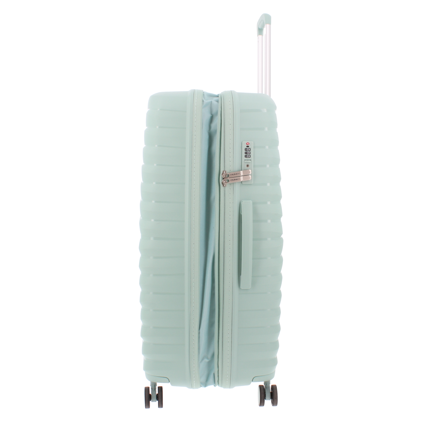 FRANKY Hartschalenkoffer Trolley | 360° Rollen  | Polypropylen-Material | TSA-Schloss | Größen: S / M / L | in vielen Farben -PP18