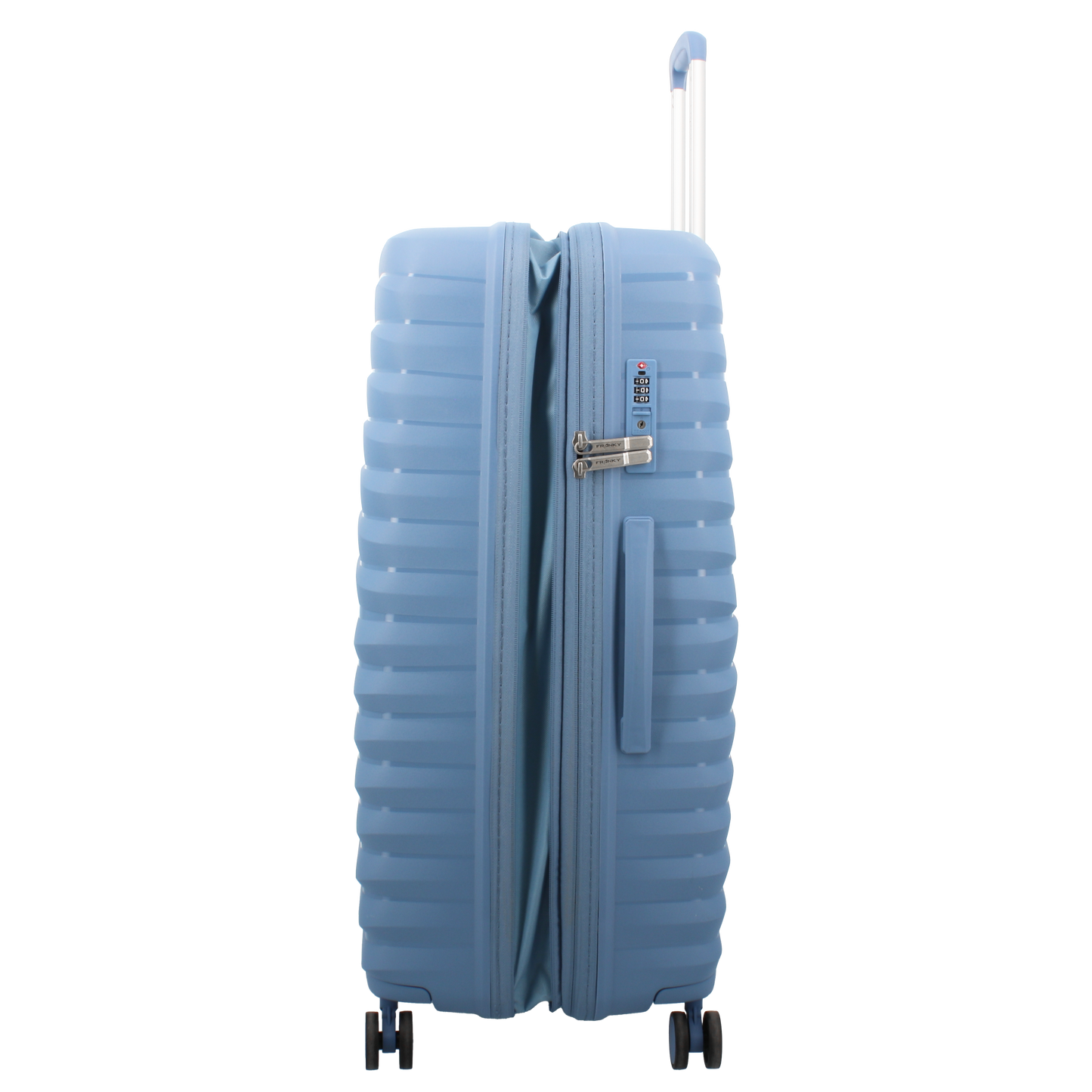 FRANKY Hartschalenkoffer Trolley | 360° Rollen  | Polypropylen-Material | TSA-Schloss | Größen: S / M / L | in vielen Farben -PP18