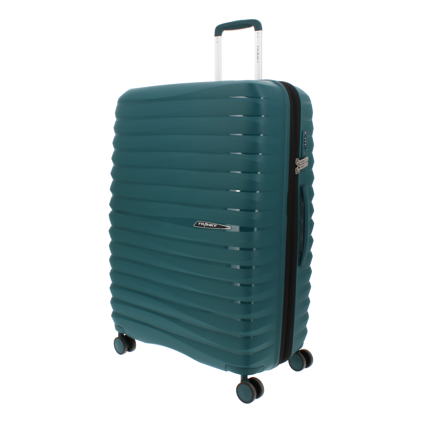 FRANKY Hartschalenkoffer Trolley | 360° Rollen  | Polypropylen-Material | TSA-Schloss | Größen: S / M / L | in vielen Farben -PP18
