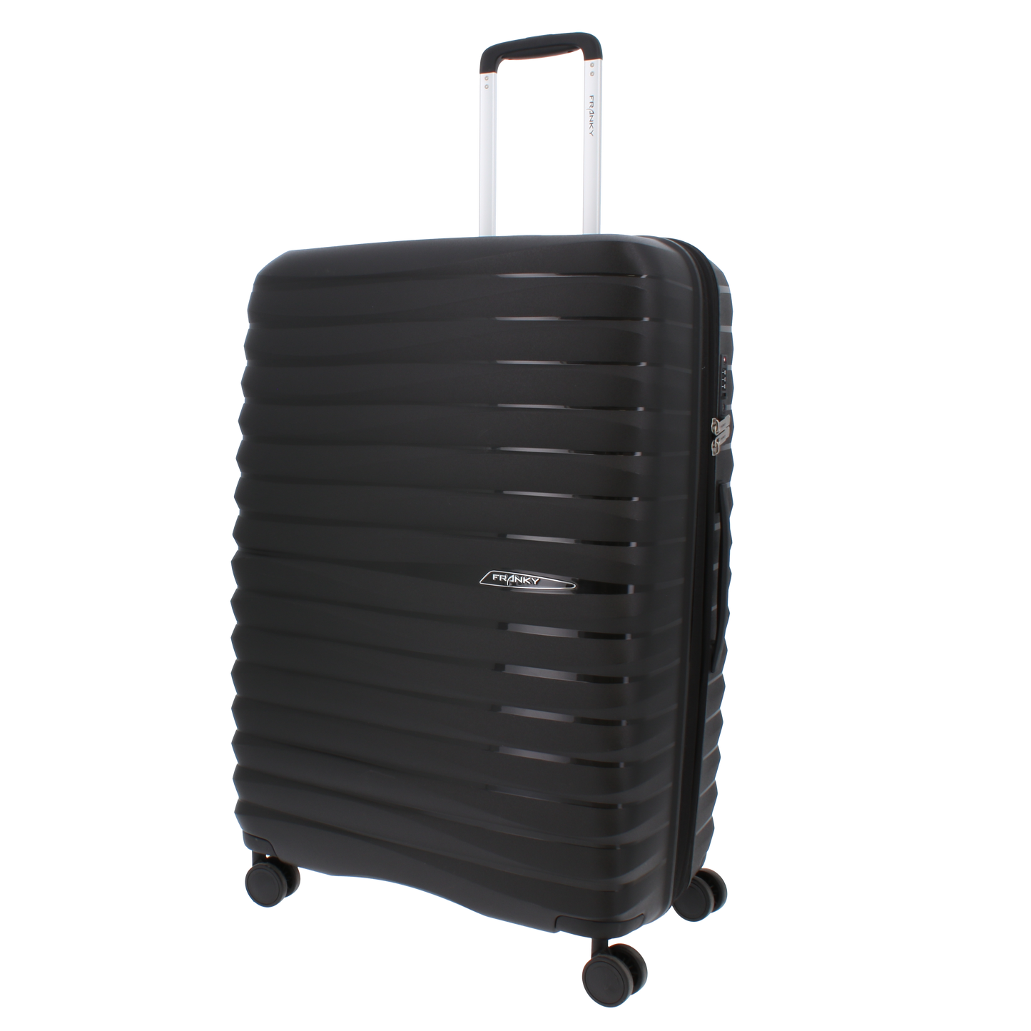 FRANKY Hartschalenkoffer Trolley | 360° Rollen  | Polypropylen-Material | TSA-Schloss | Größen: S / M / L | in vielen Farben -PP18