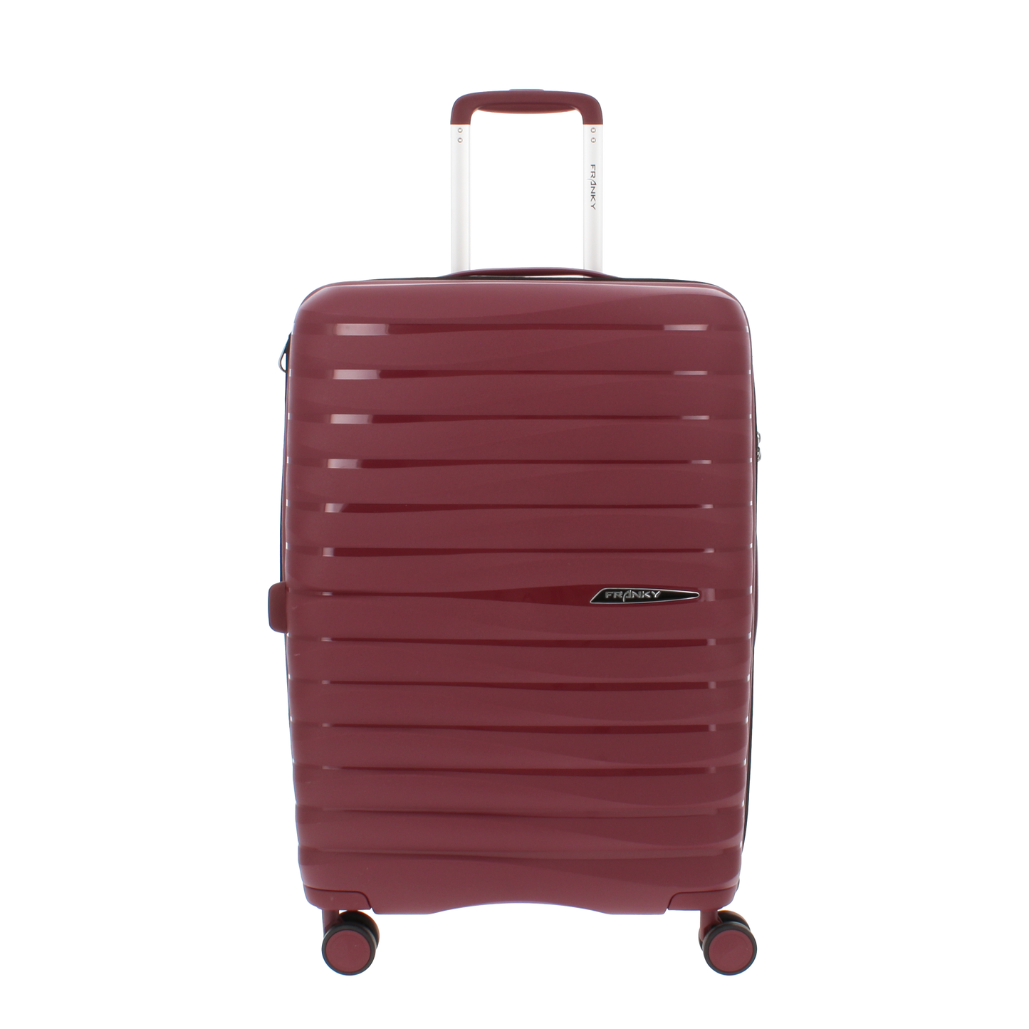 FRANKY Hartschalenkoffer Trolley | 360° Rollen  | Polypropylen-Material | TSA-Schloss | Größen: S / M / L | in vielen Farben -PP18