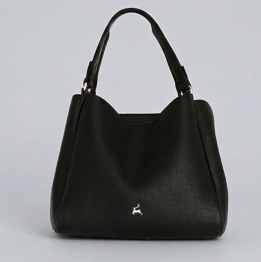 PRATO Umhängetasche Damen Mittelgroß , mit Verstellbar Abnehmbar Breiter Gurt