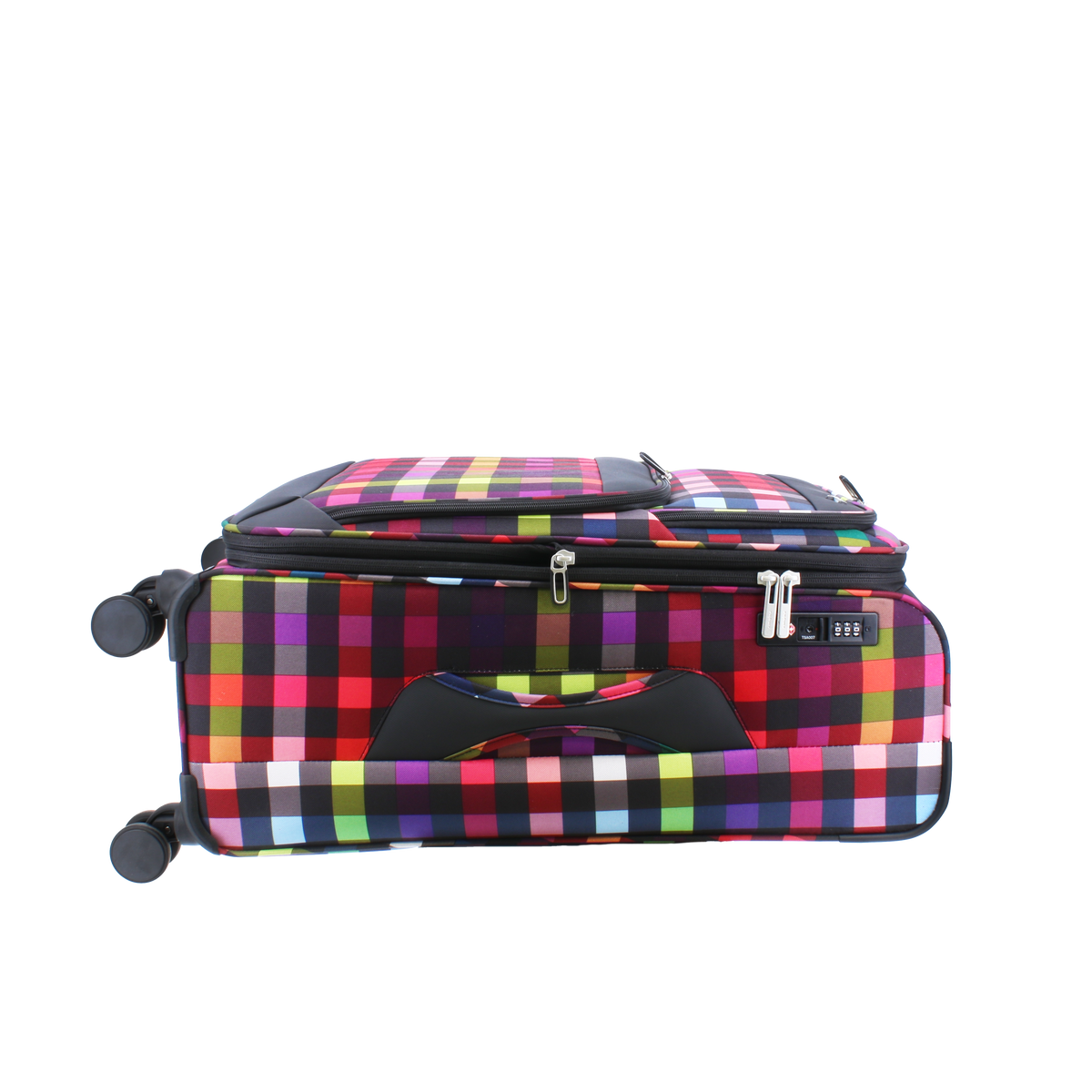 FRANKY Softcasekoffer Trolley | 360° Rollen   | TSA-Schloss | Größen: S / M / L | in vielen Farben -T27-F