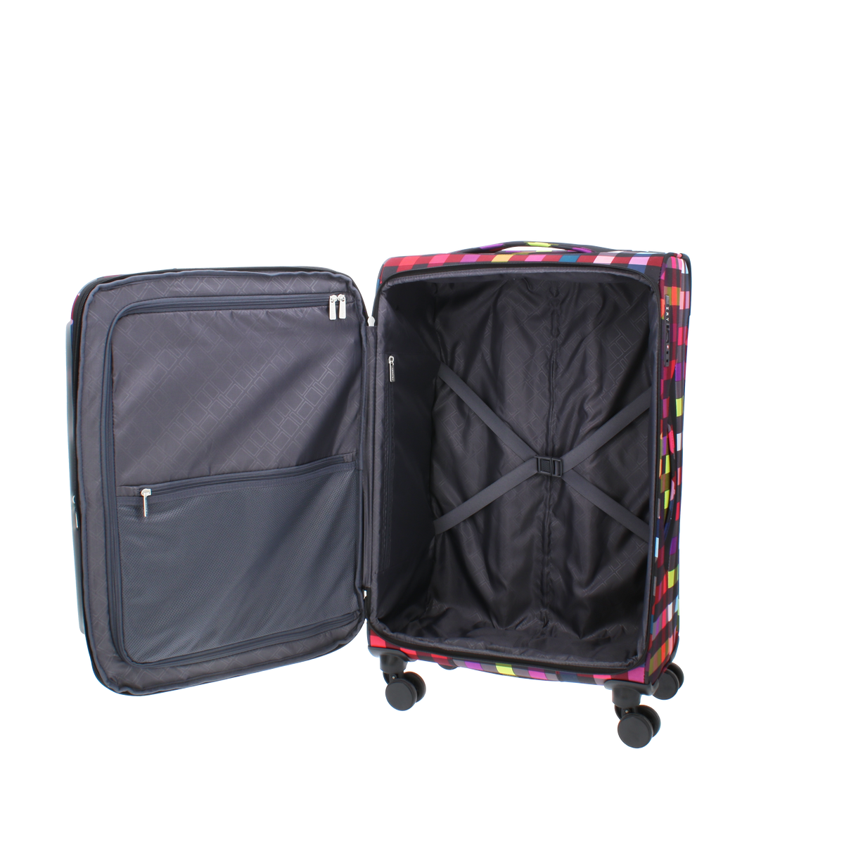 FRANKY Softcasekoffer Trolley | 360° Rollen   | TSA-Schloss | Größen: S / M / L | in vielen Farben -T27-F